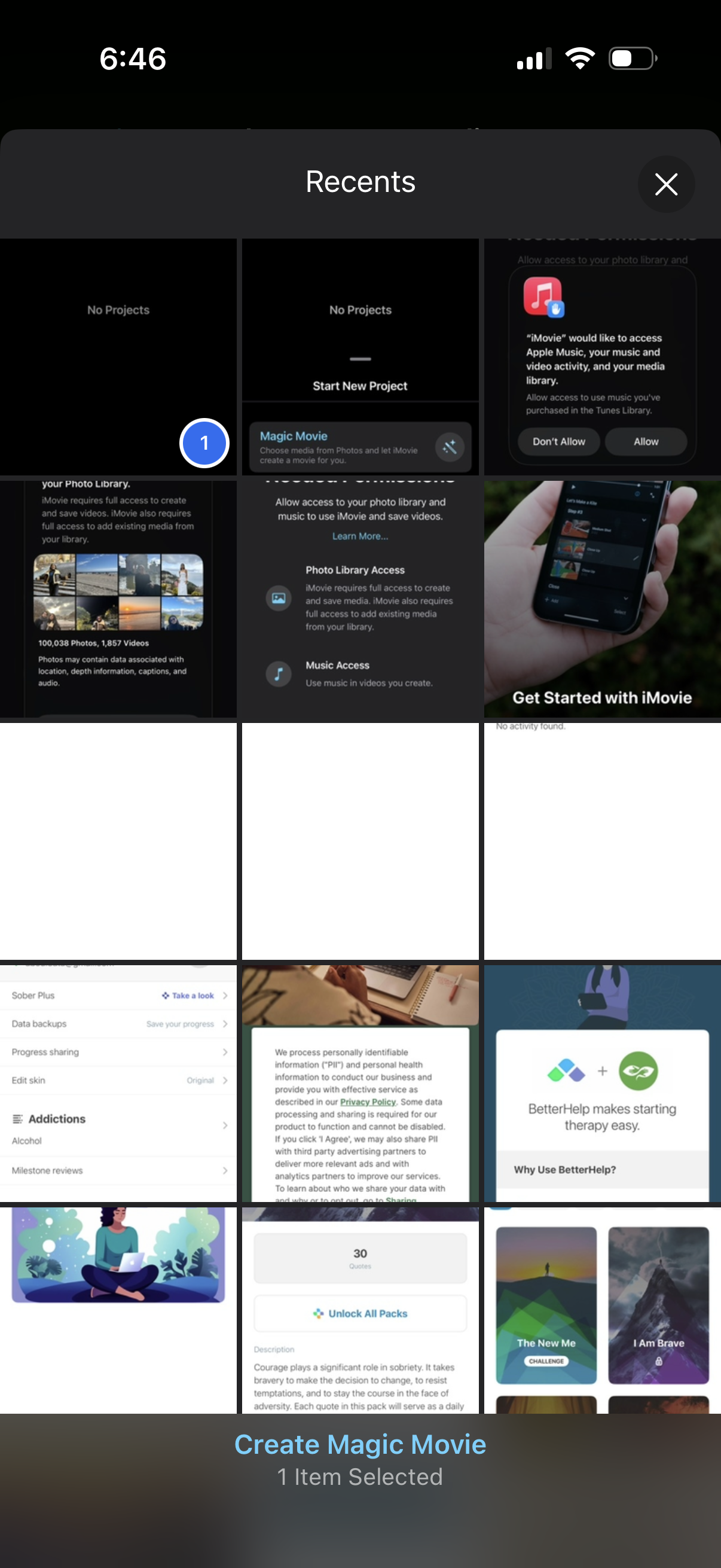 imovie create magic movie