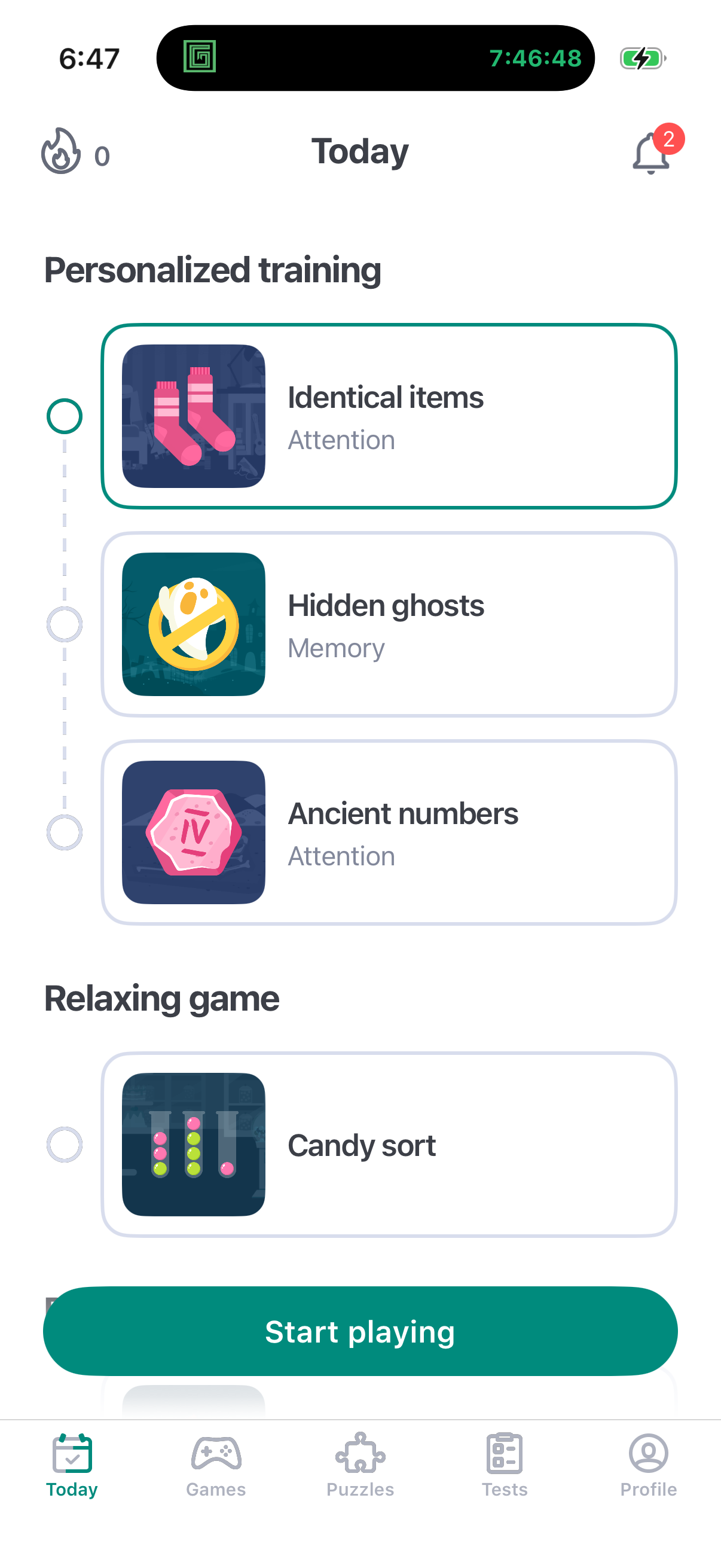 impulse app screenshot 2