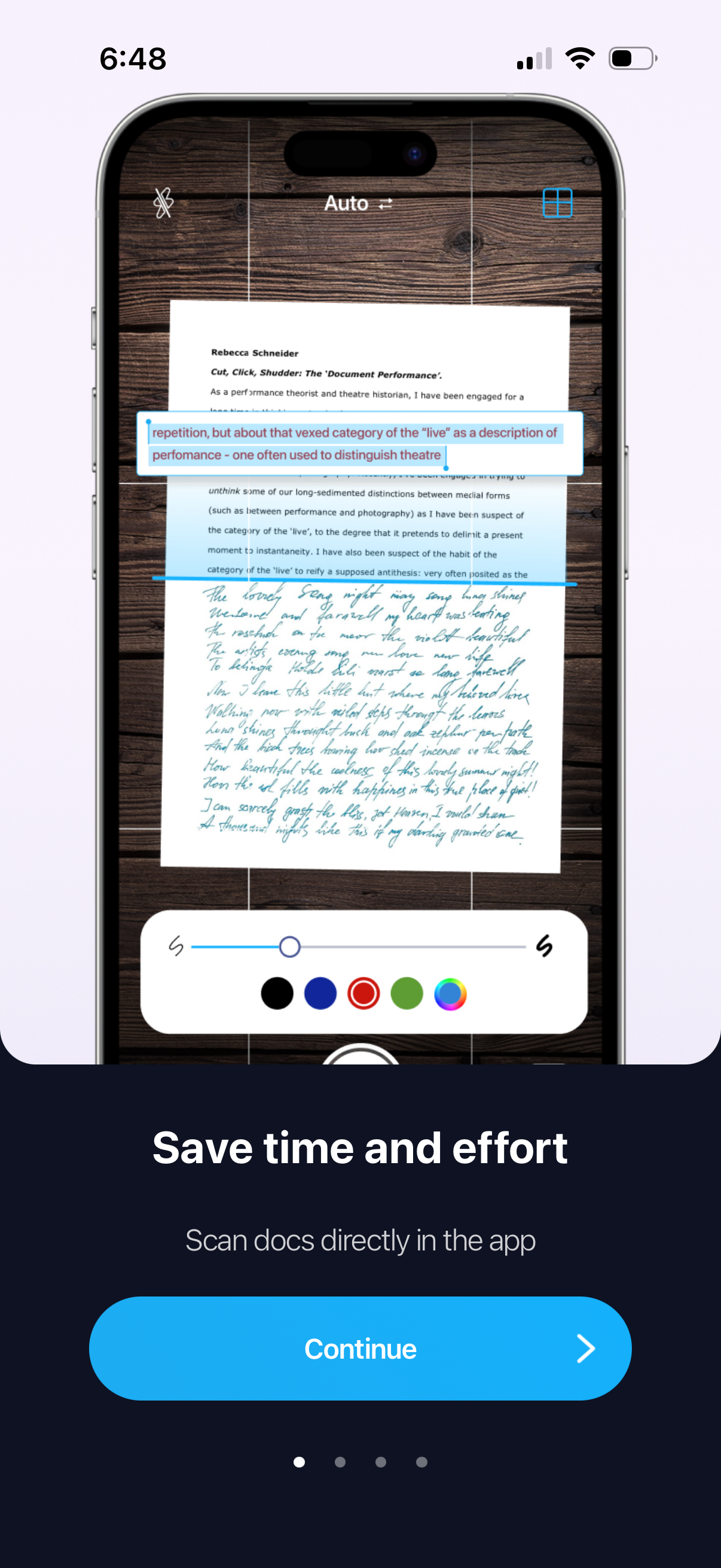 iscanner complete onboarding