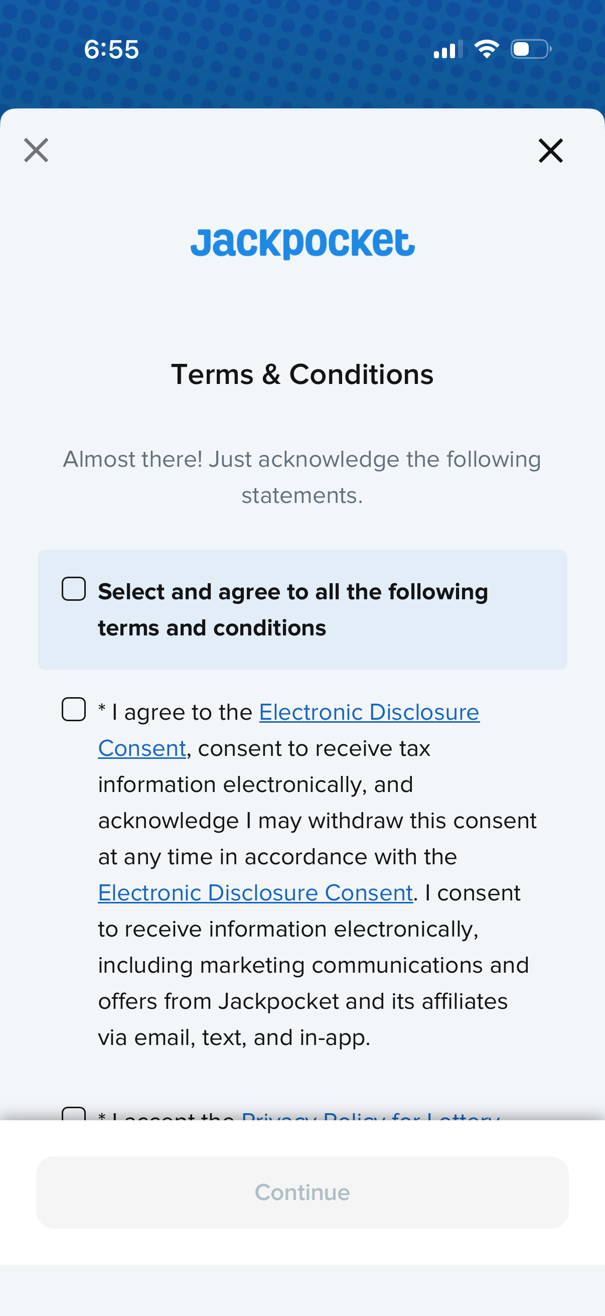 jackpocket app screenshot 19