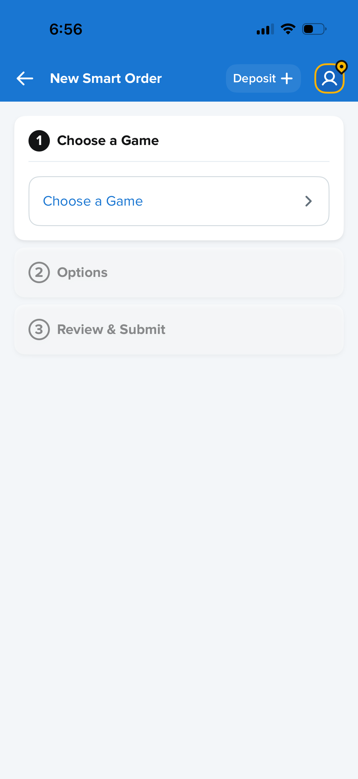 jackpocket start smart order