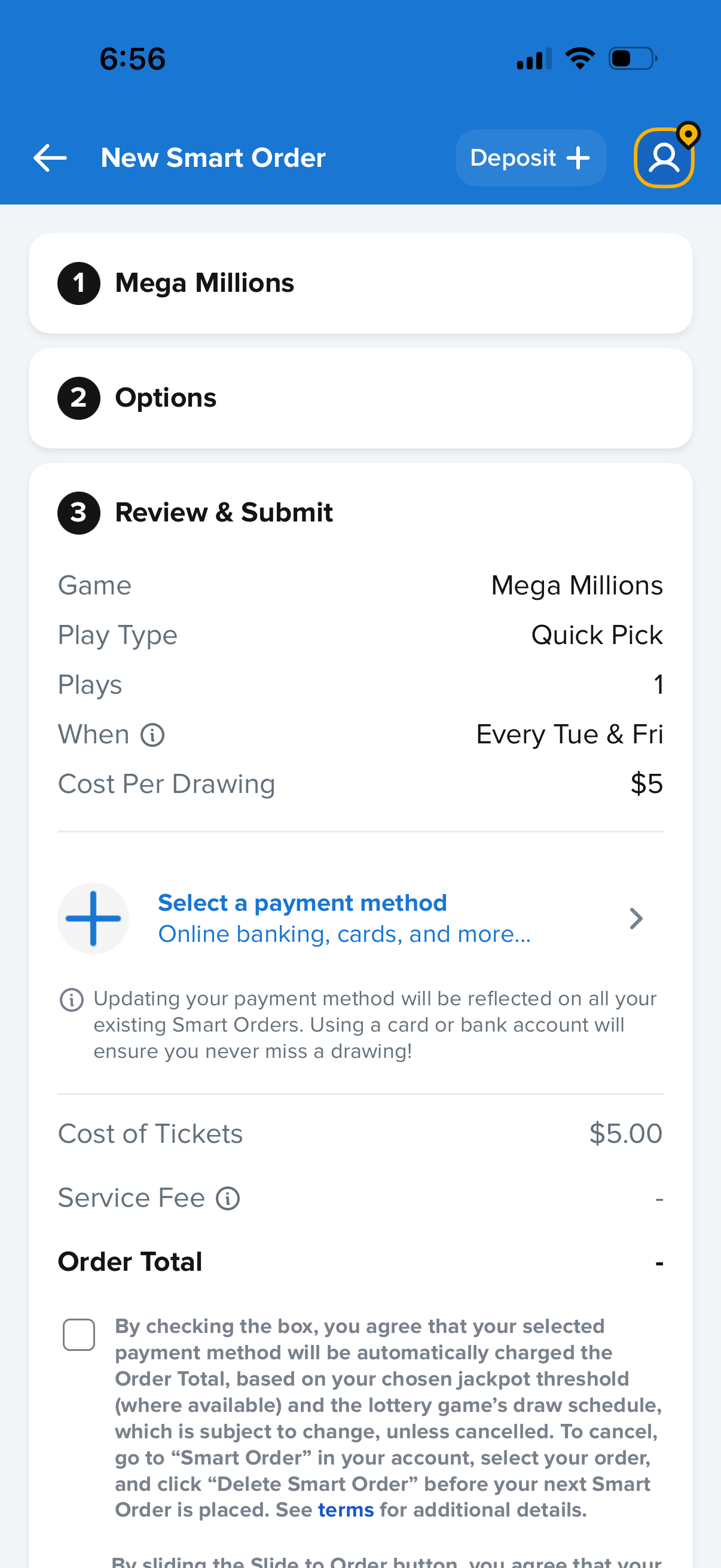 jackpocket app screenshot 4