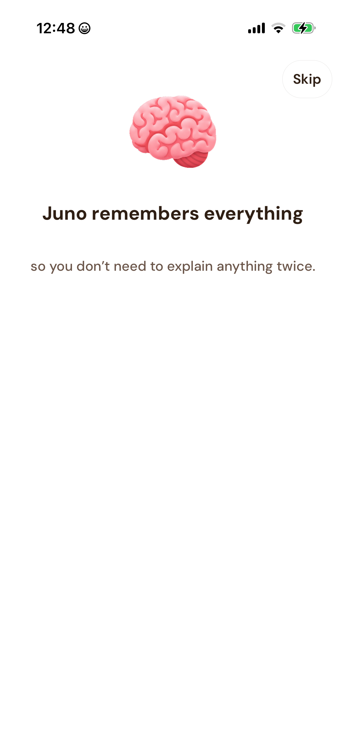 Step 4 of Juno Onboarding