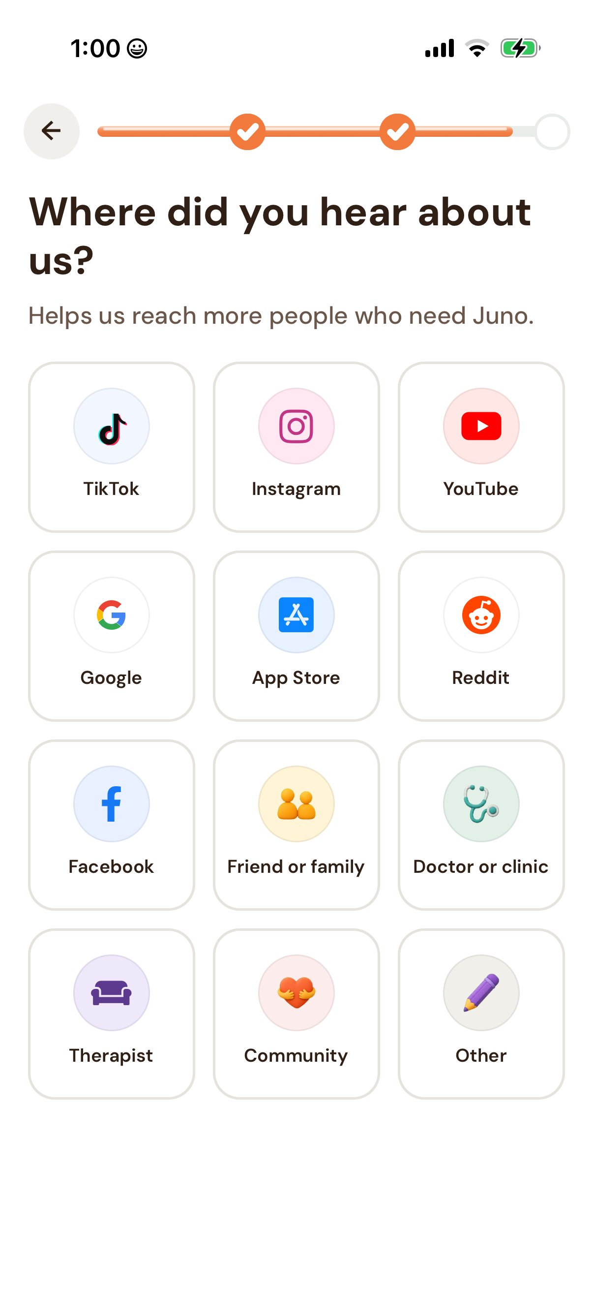 juno screen