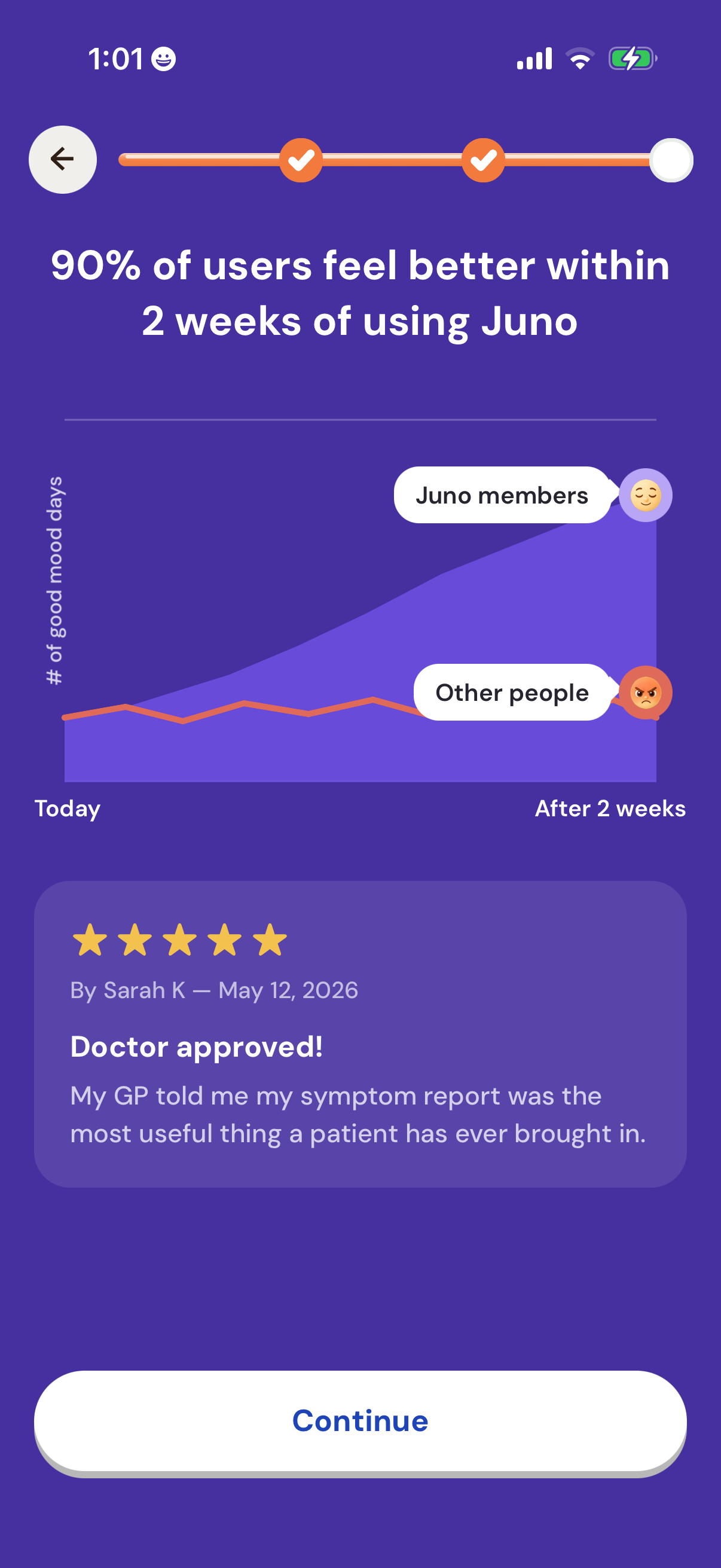 juno screen