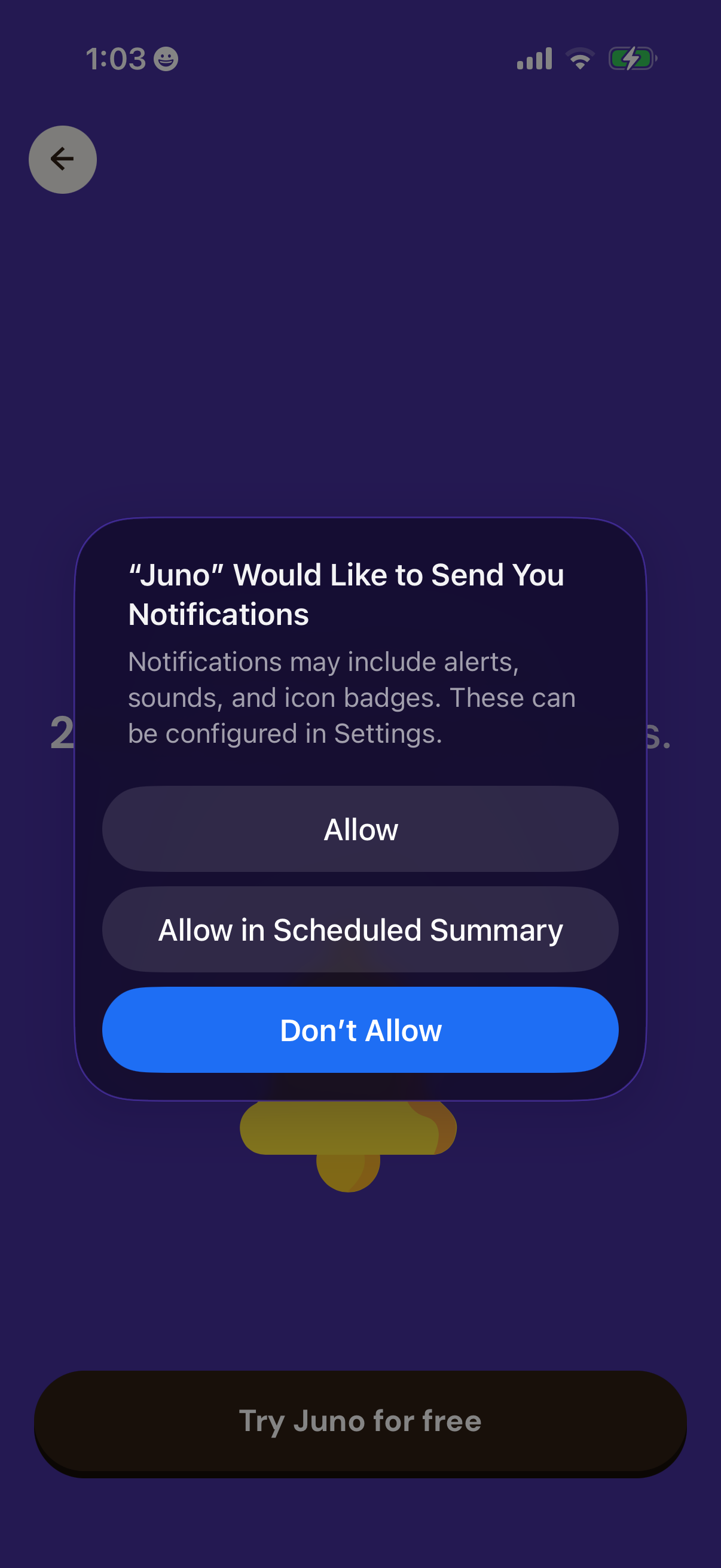 juno screen