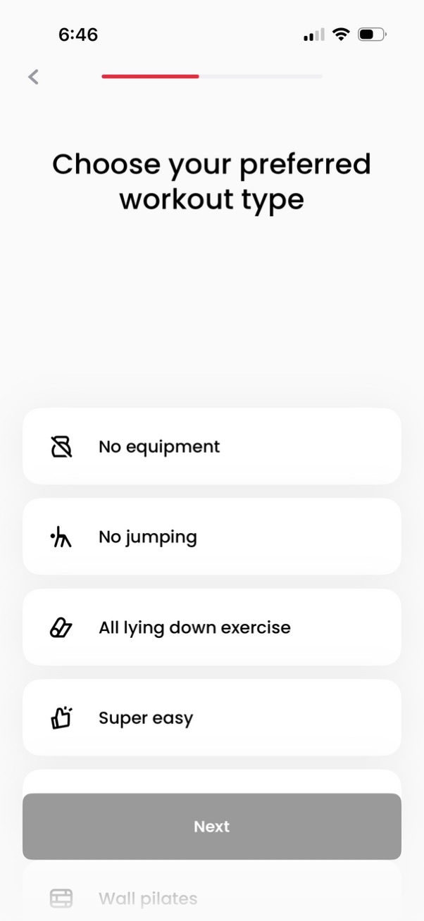 justfit app screenshot 30