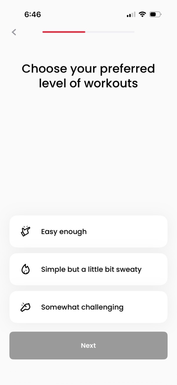 justfit app screenshot 28