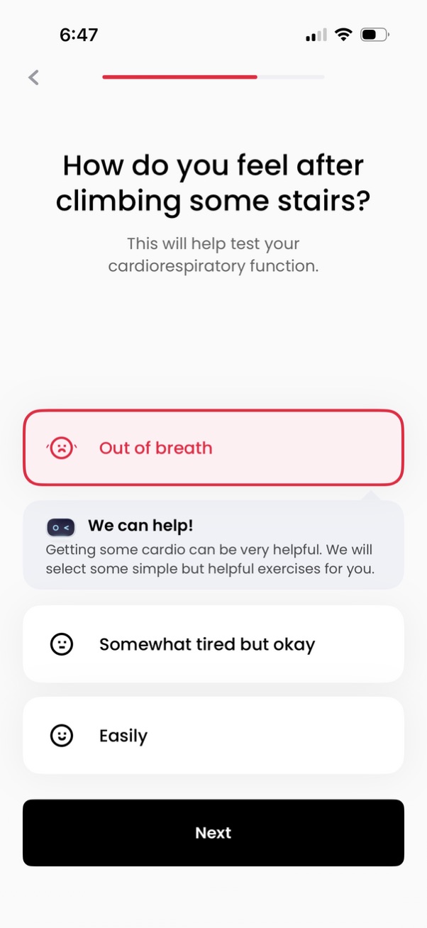 justfit app screenshot 16