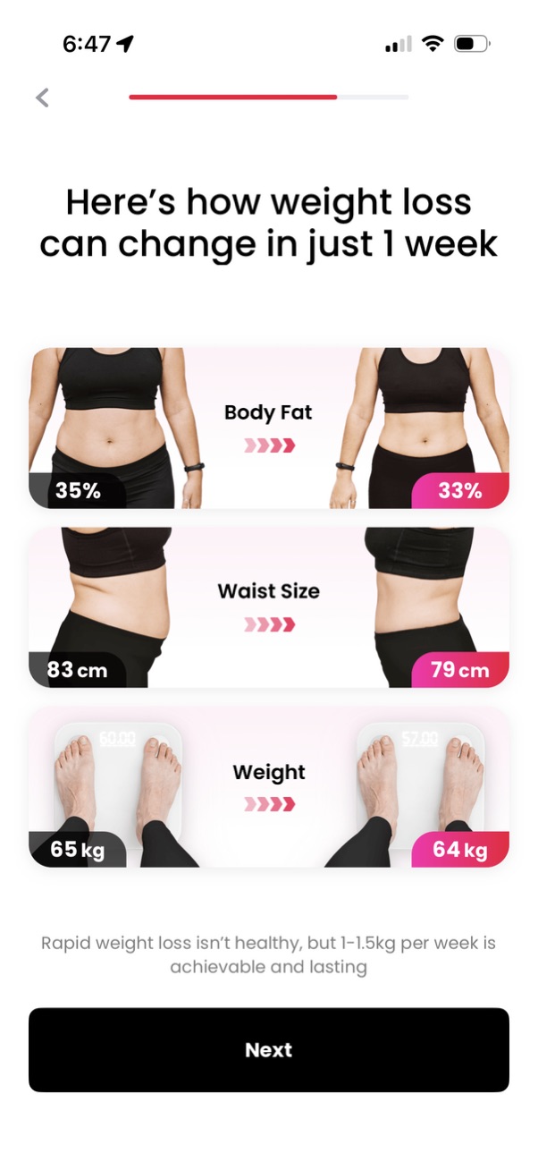 justfit app screenshot 14