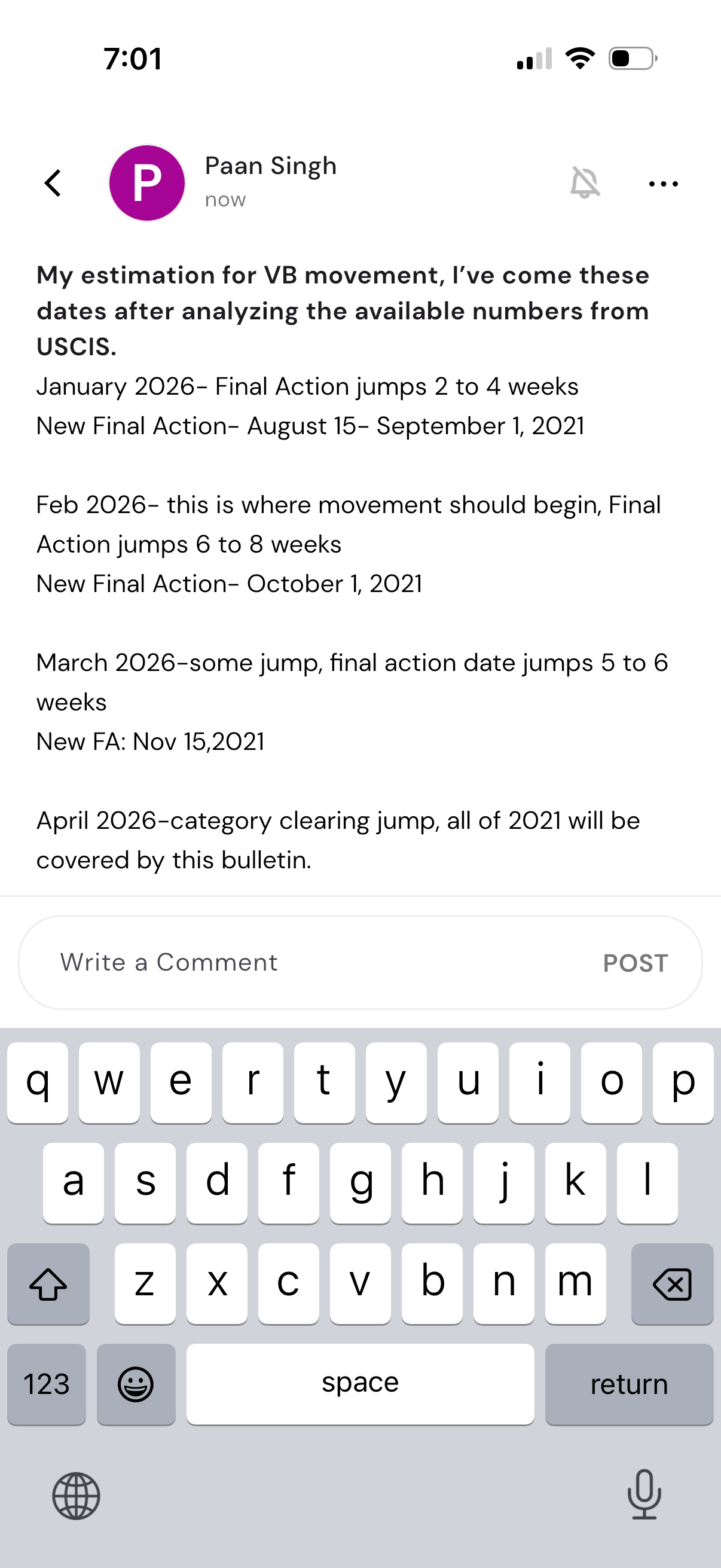 lawfully comment on a post