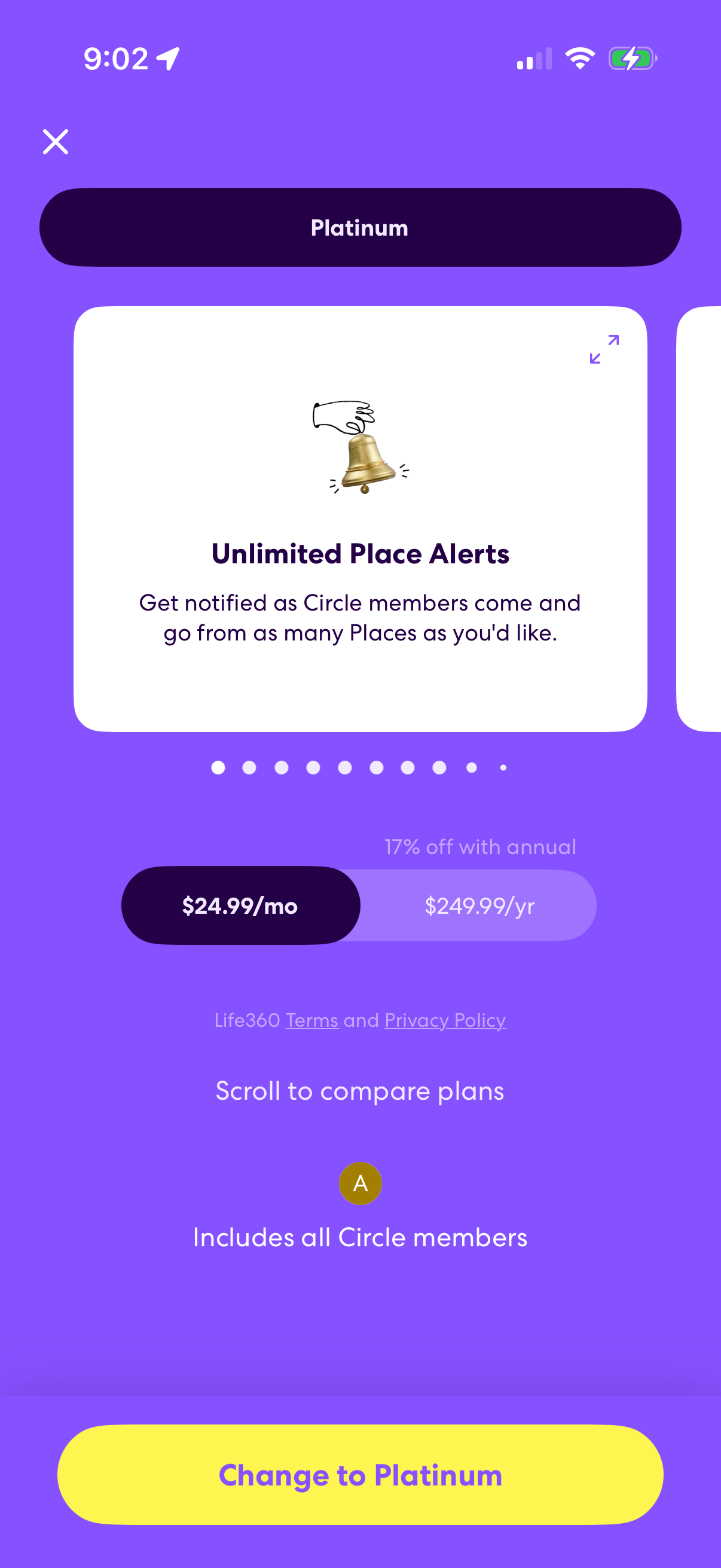 life360 screen