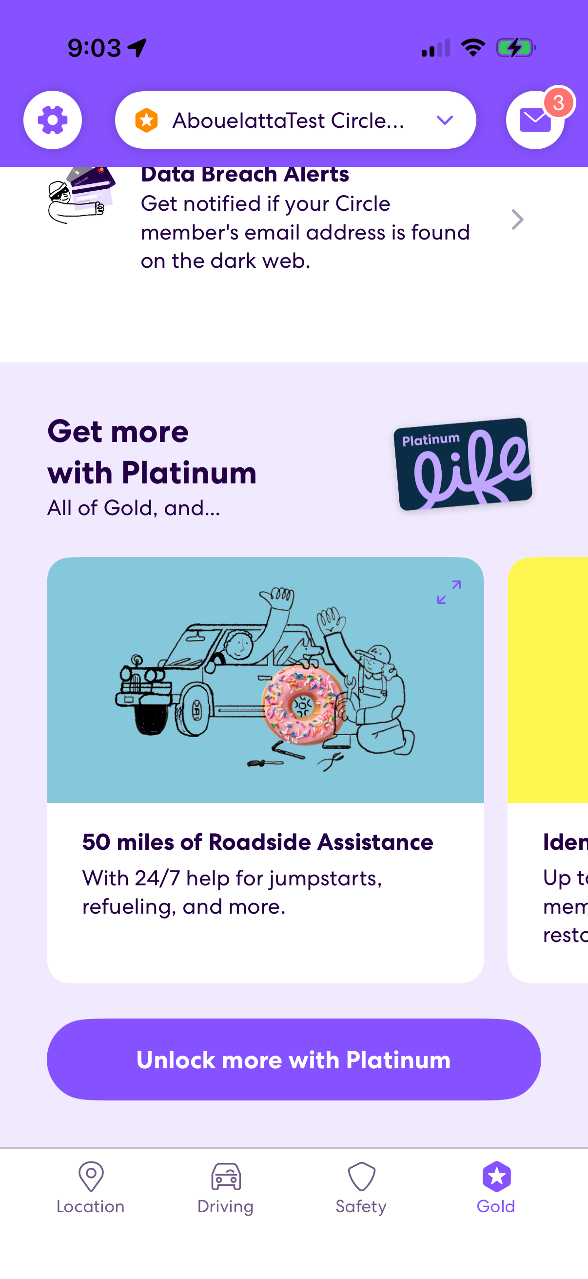 life360 screen