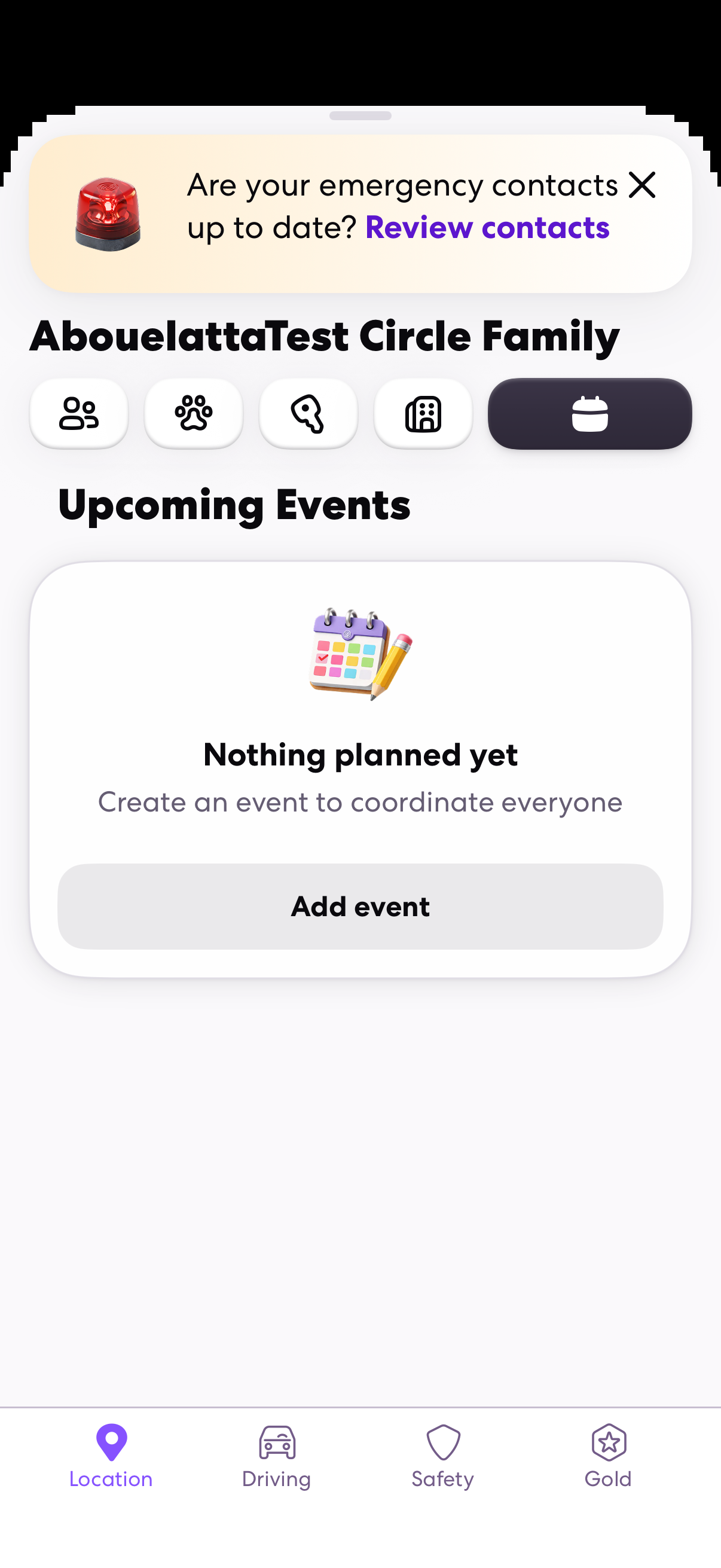 life360 screen