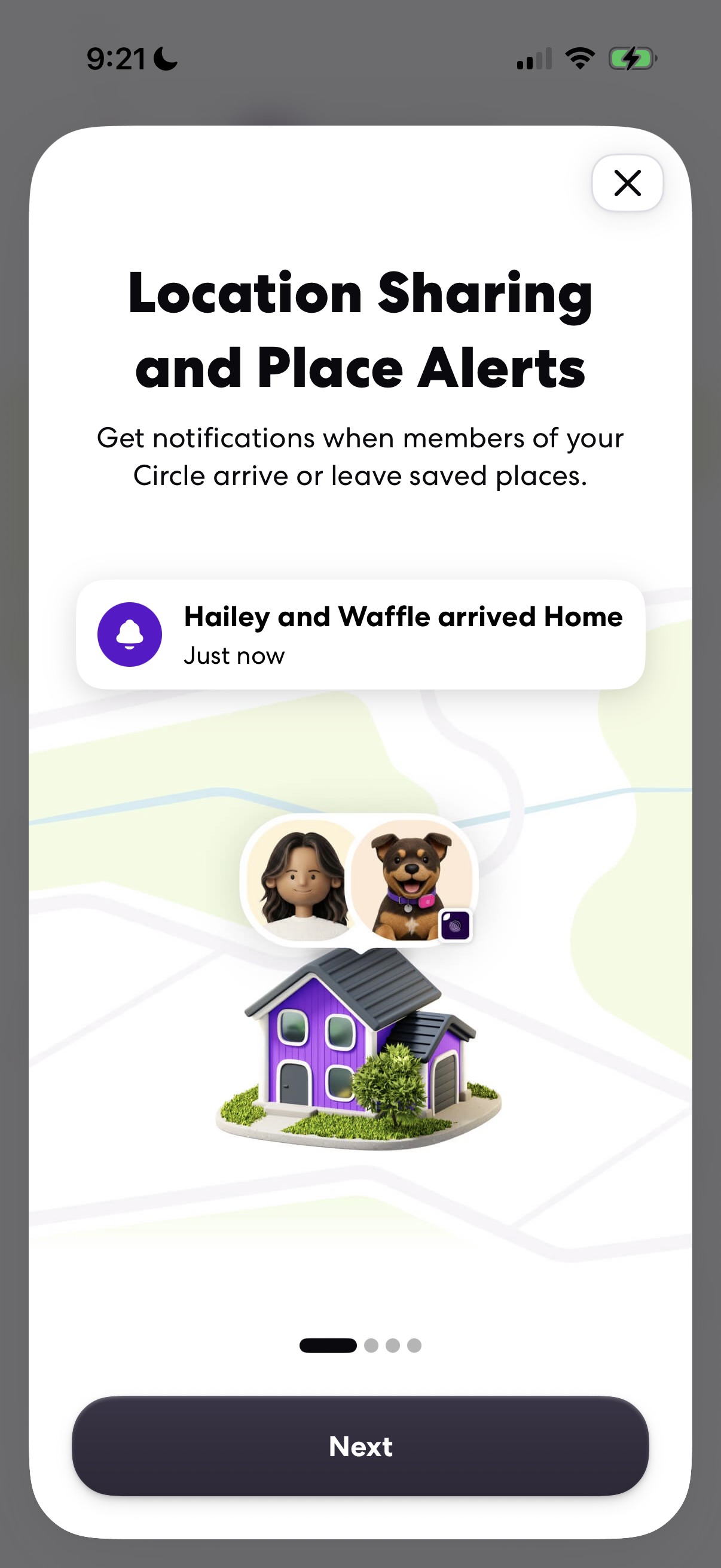 life360 screen