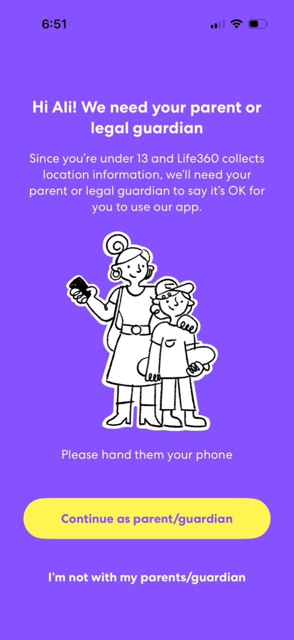 life360 app screenshot 3