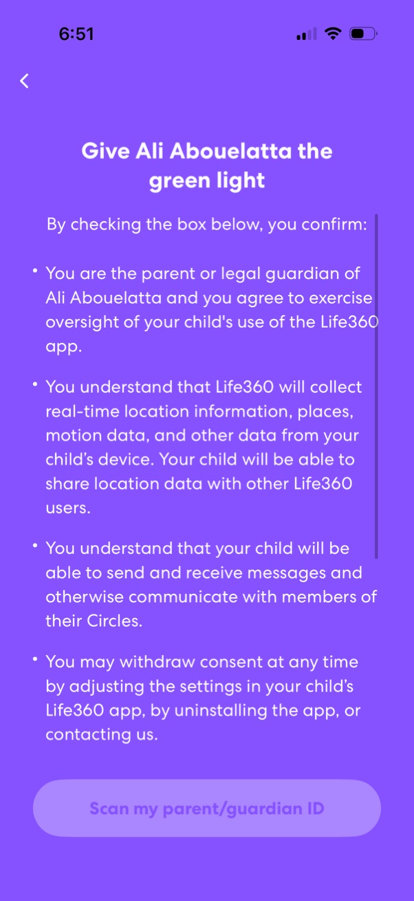 life360 app screenshot 2
