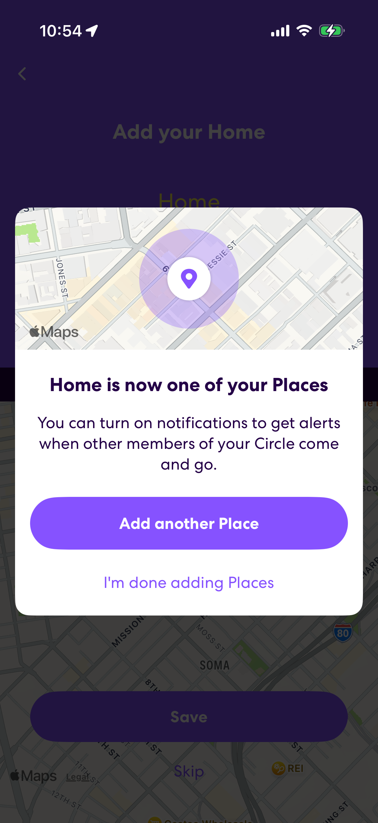 Step 1 of Life360 Onboarding Paywall