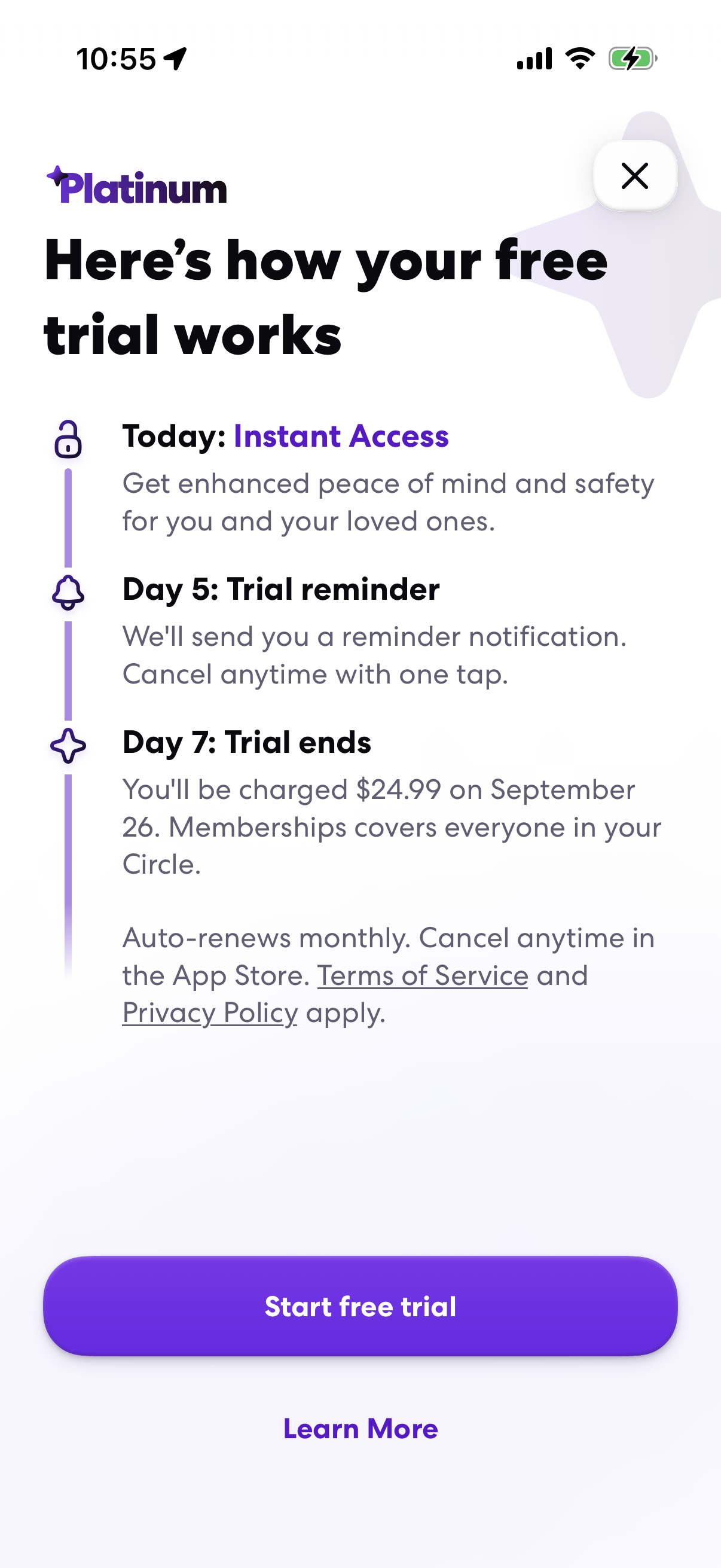 Step 2 of Life360 Onboarding Paywall