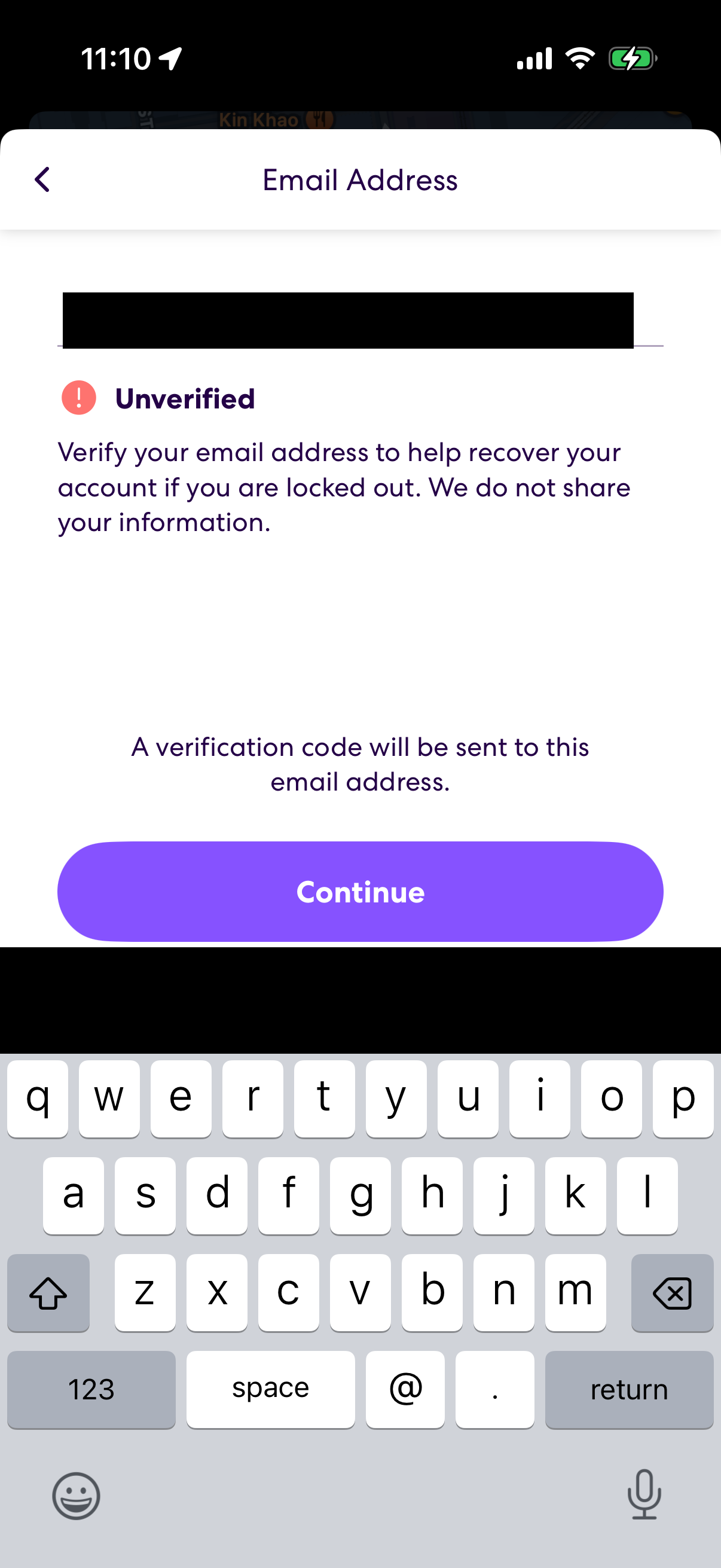 Step 3 of Life360 Add Tile