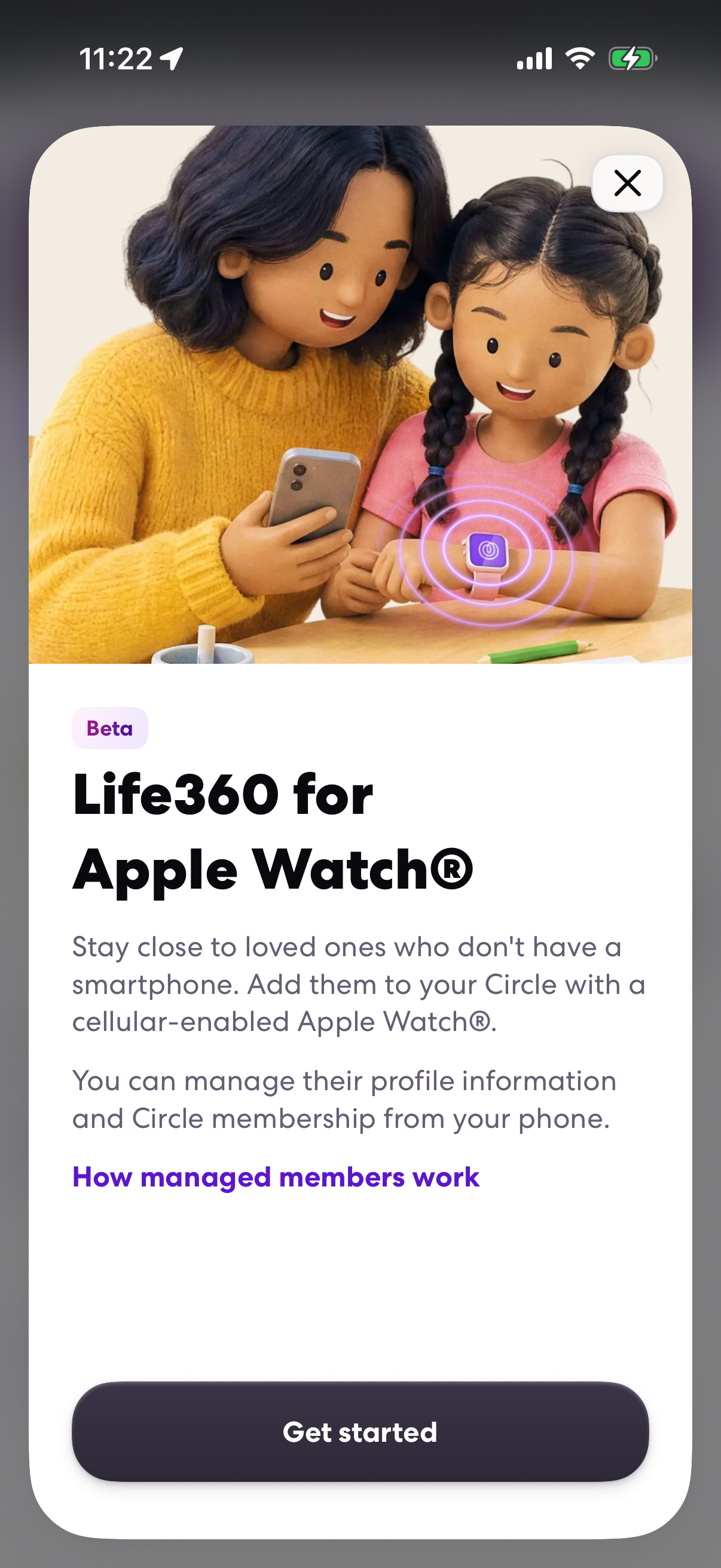 Step 3 of Life360 Invite Person