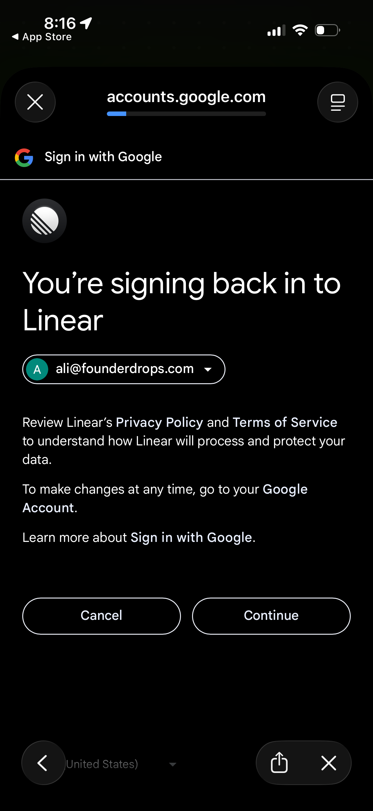 linear app screenshot 28