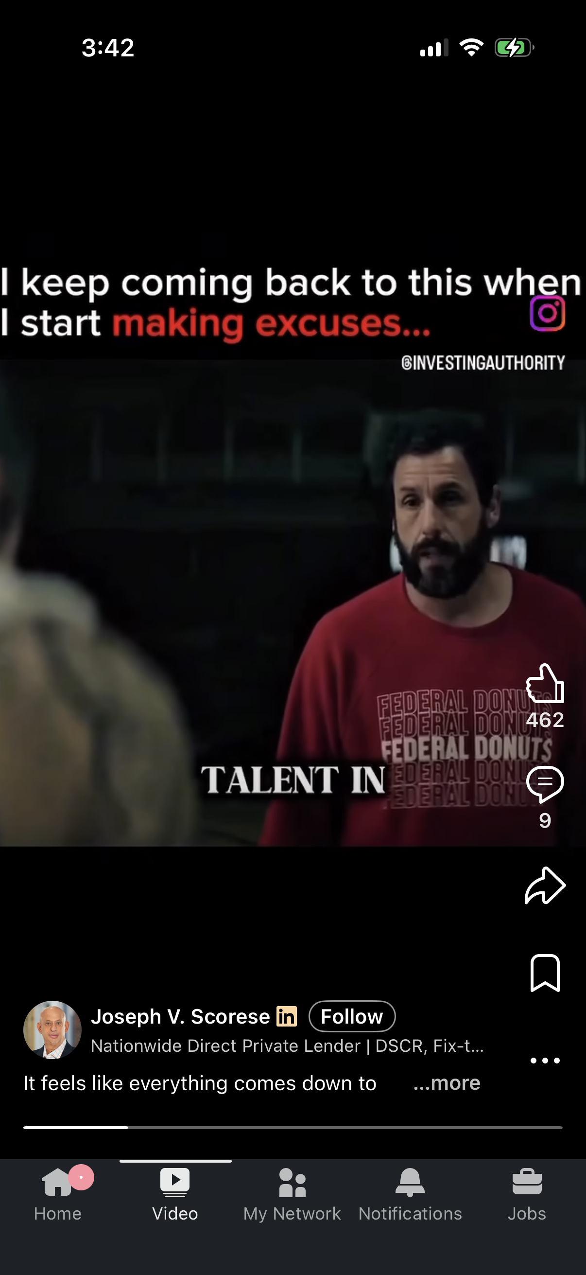 linkedin screen