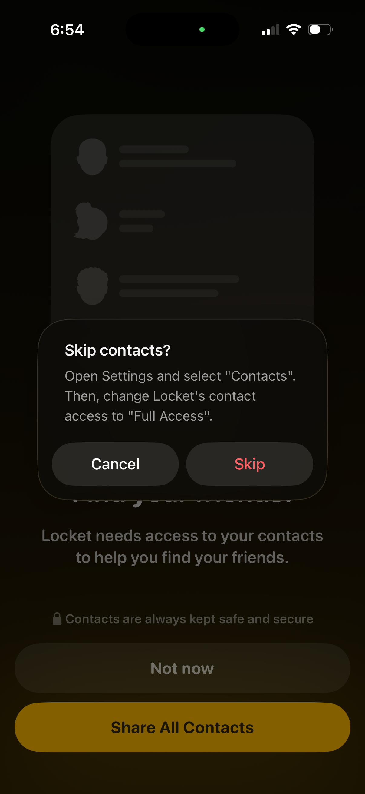 locket app screenshot 2