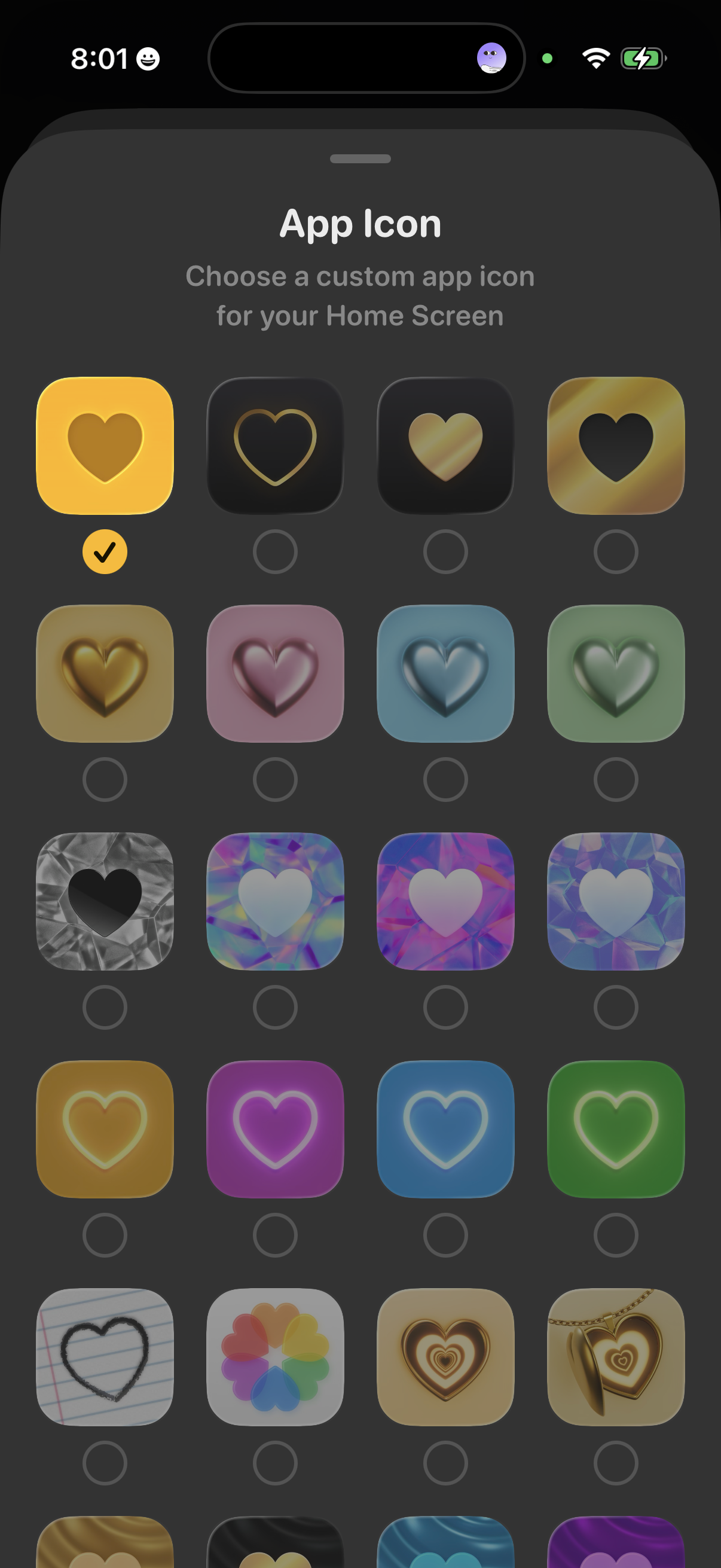 locket screen