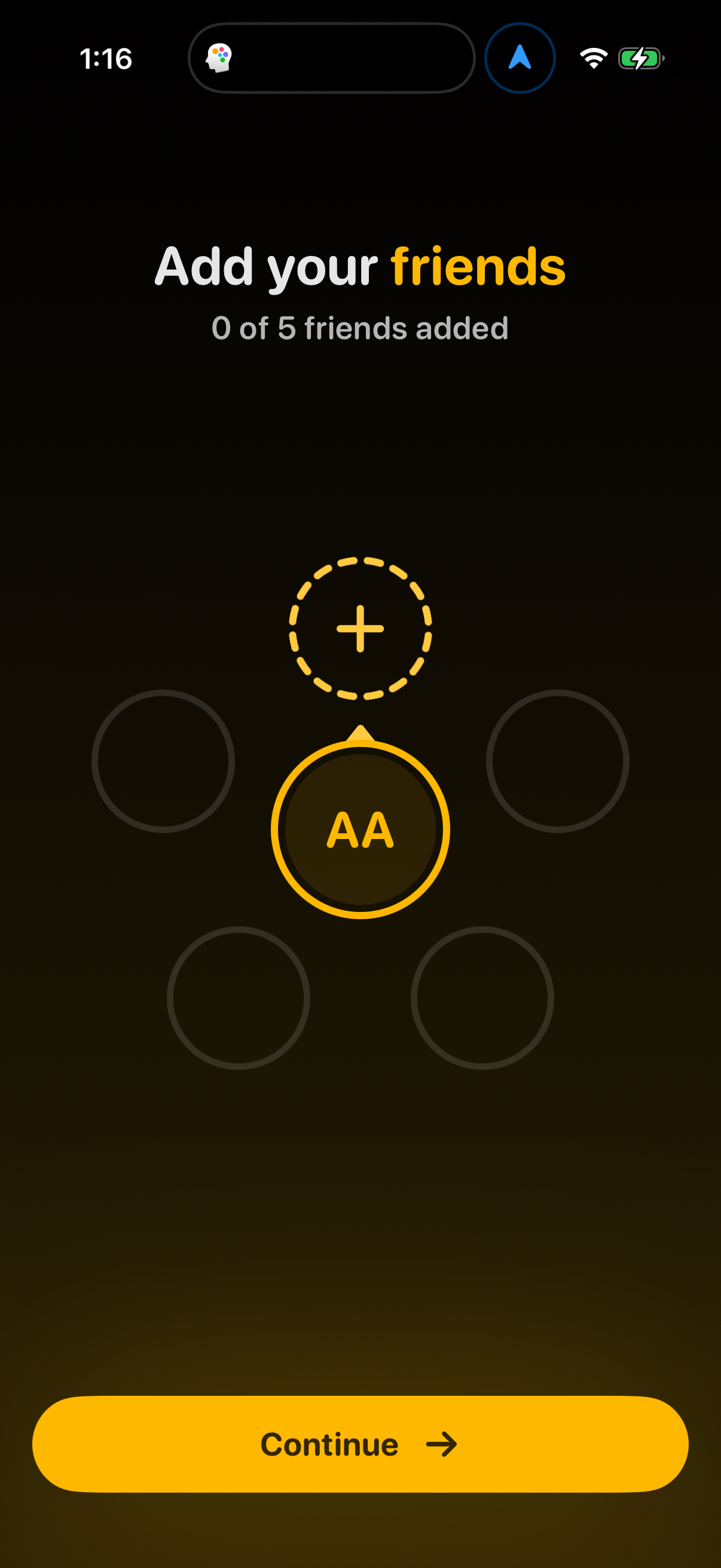 Step 1 of locket Main_tabs