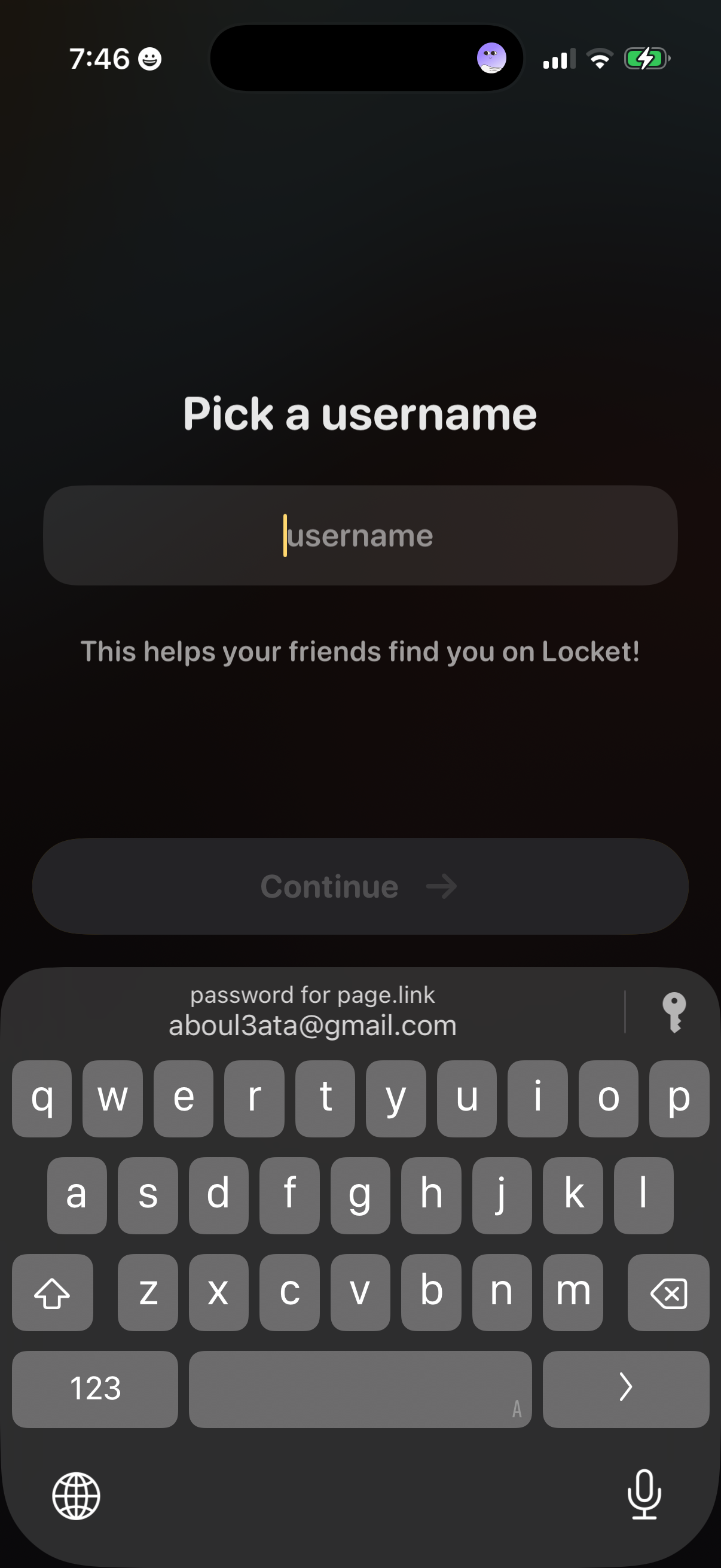 locket screen