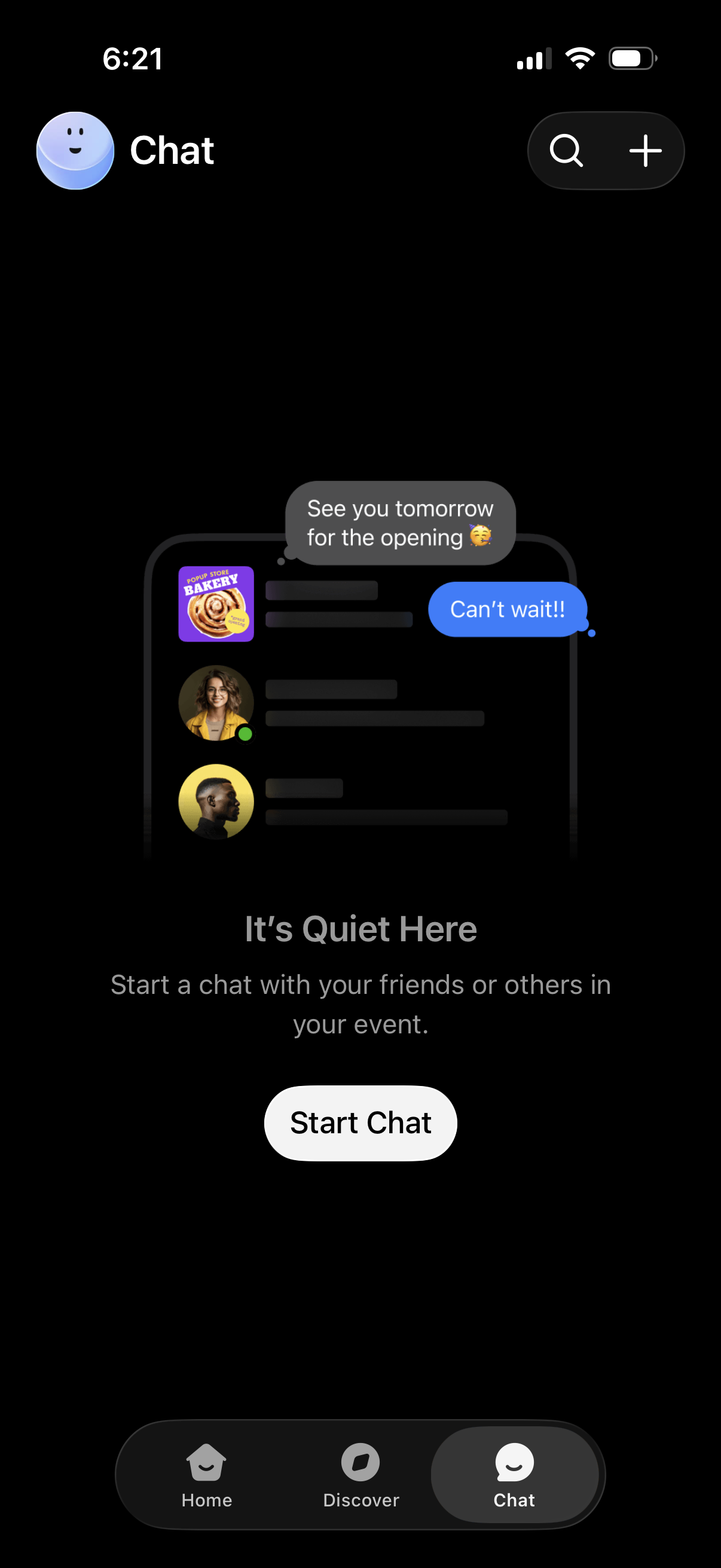 luma start a direct chat