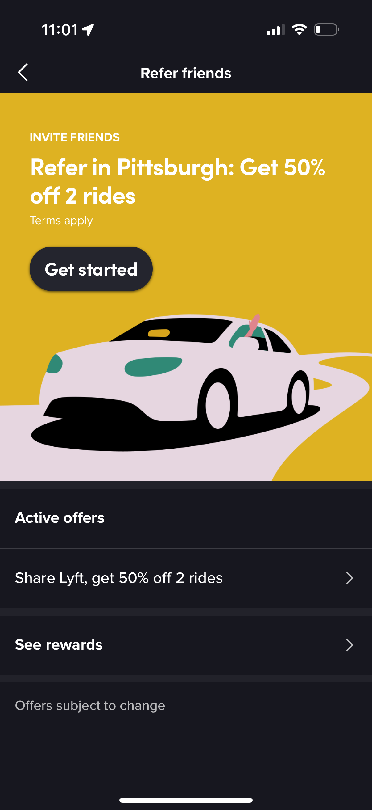 lyft app screenshot 97