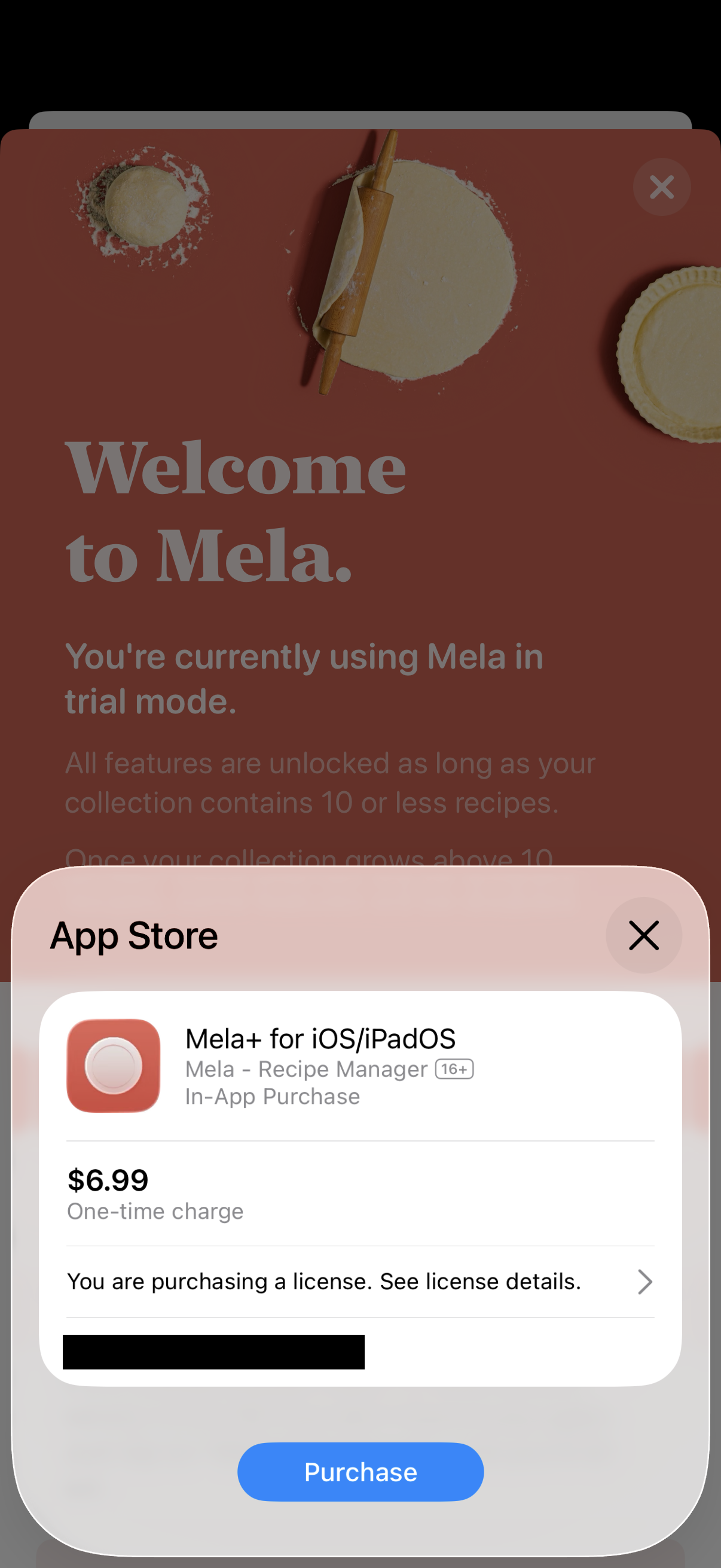 Step 2 of Mela Onboarding