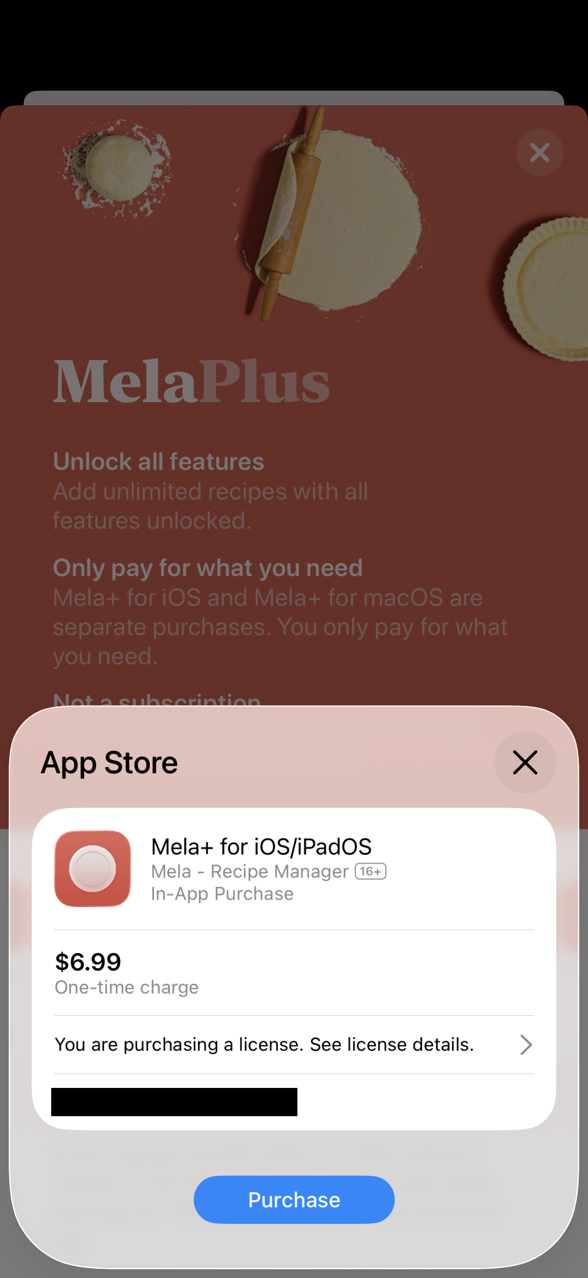 Step 3 of Mela Settings Paywall