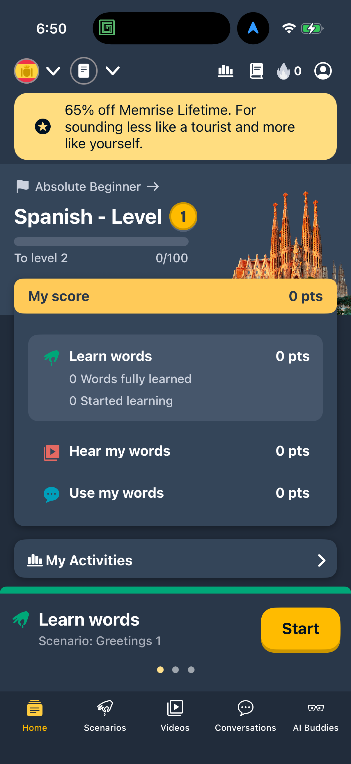memrise app screenshot 2