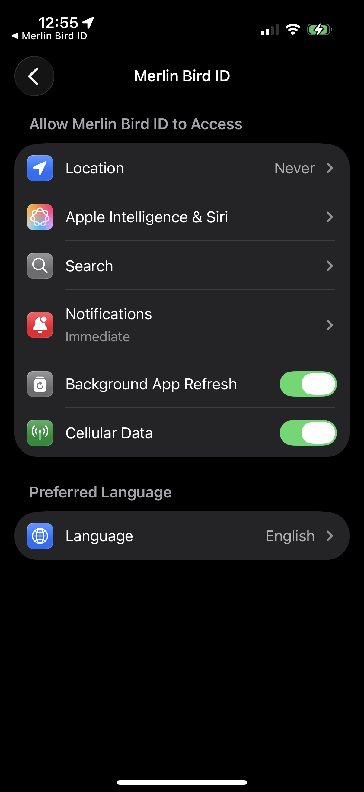 merlin-bird app screenshot 23