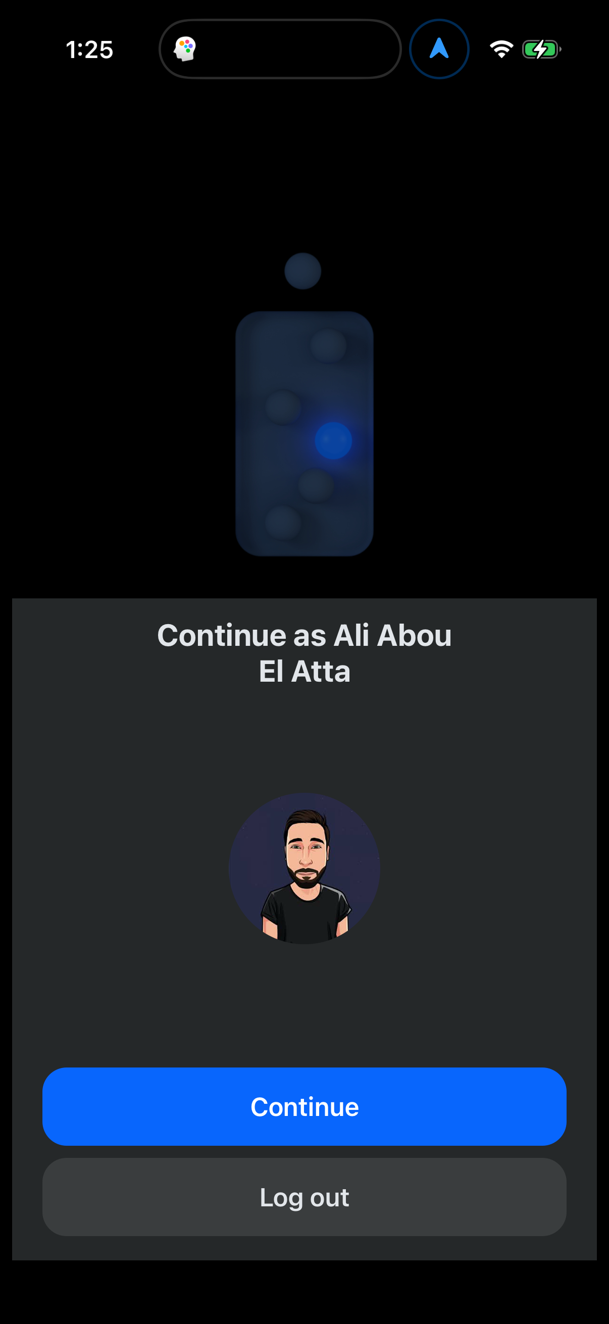 Step 1 of messenger Main_tabs