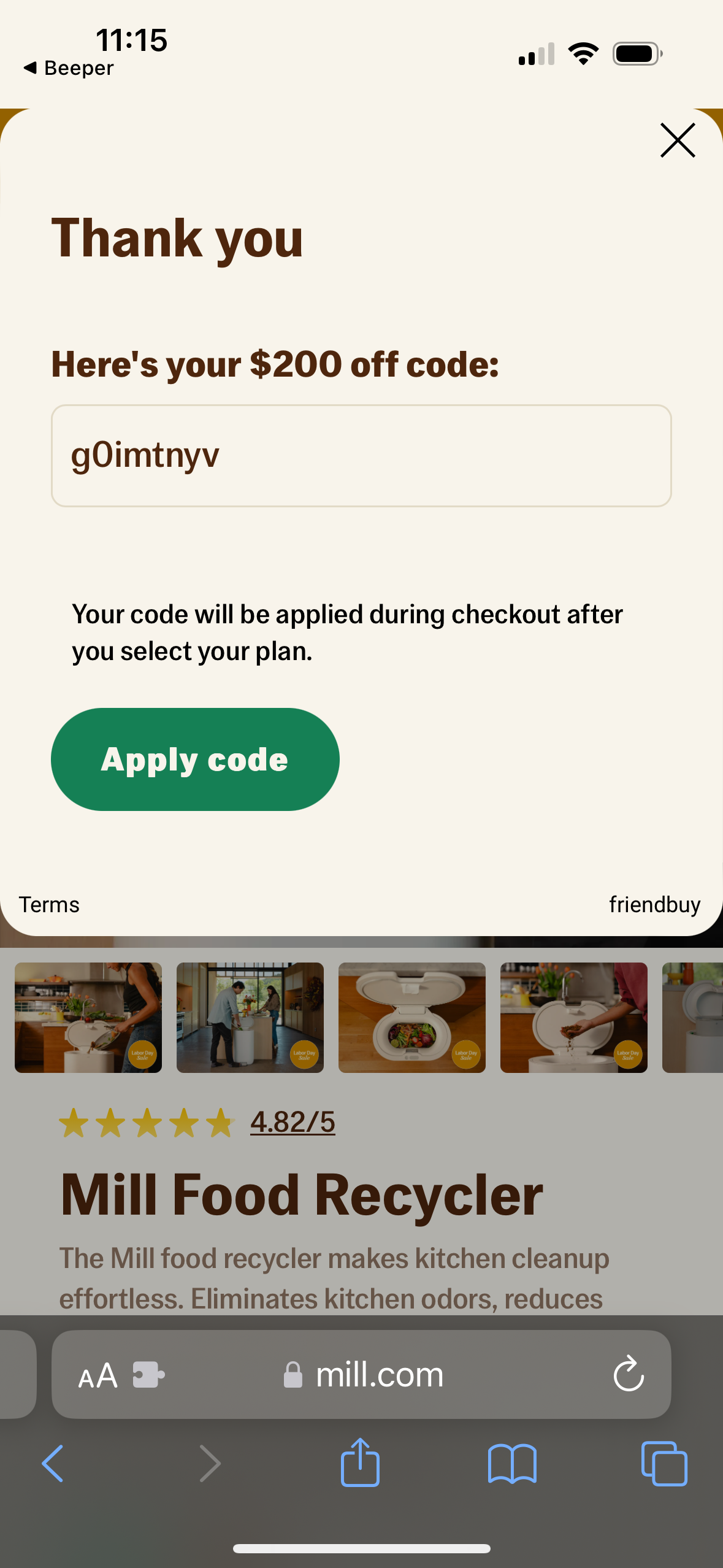 mill app screenshot 22
