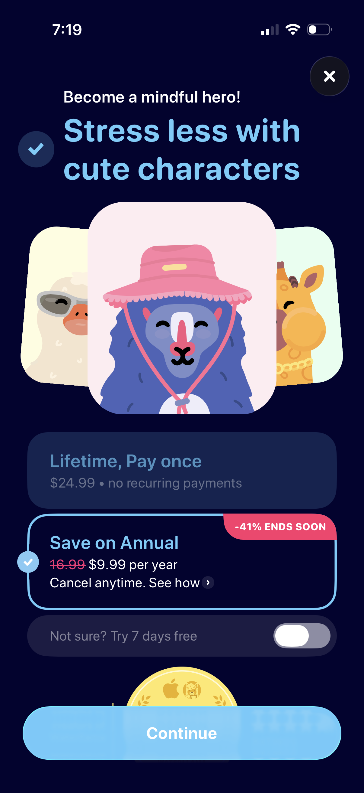 mindllama app screenshot 2