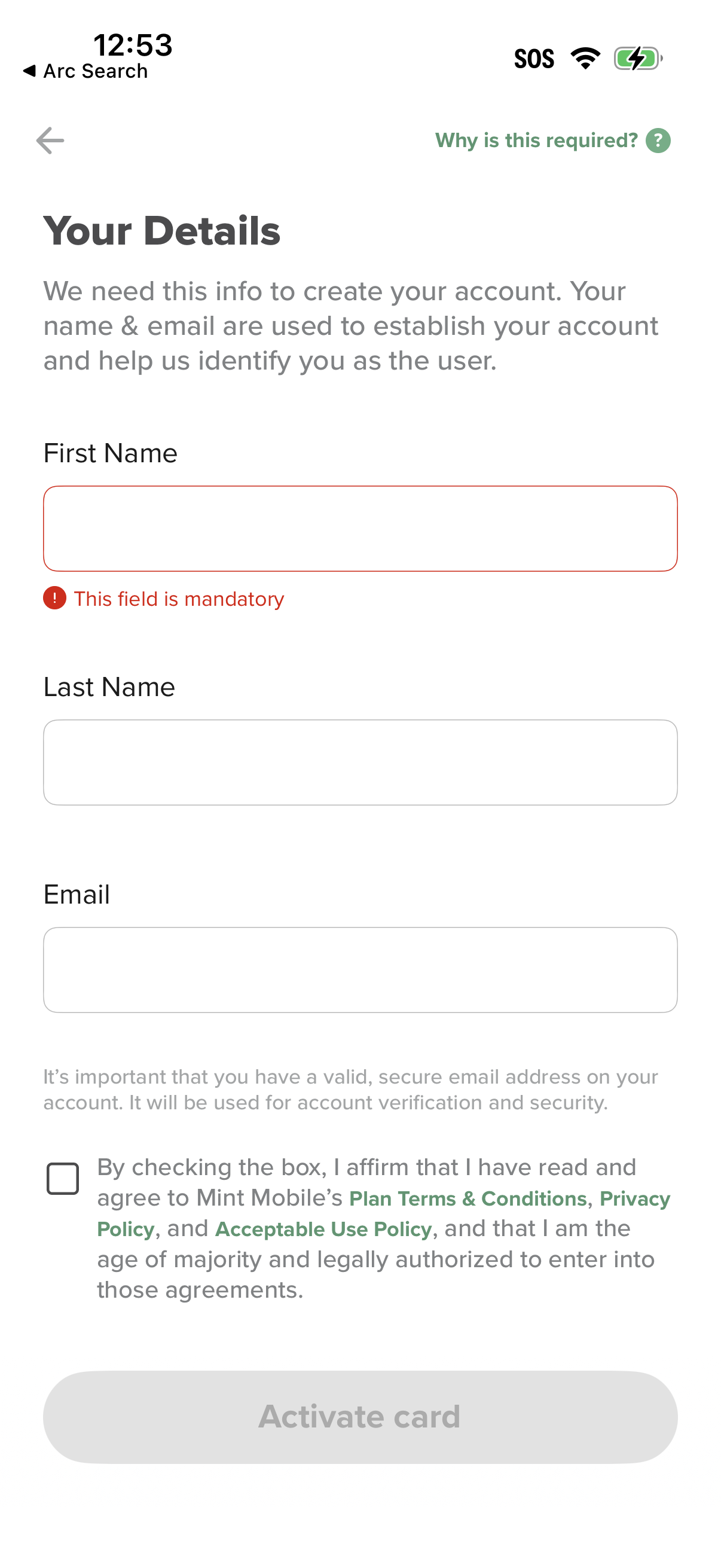 Mint Mobile app screenshot 4
