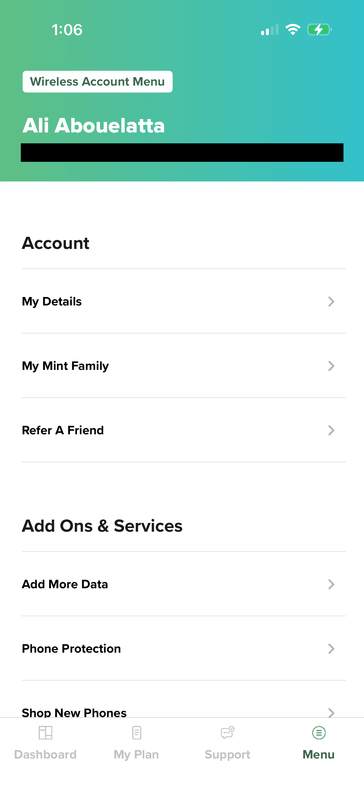 mint-mobile screen