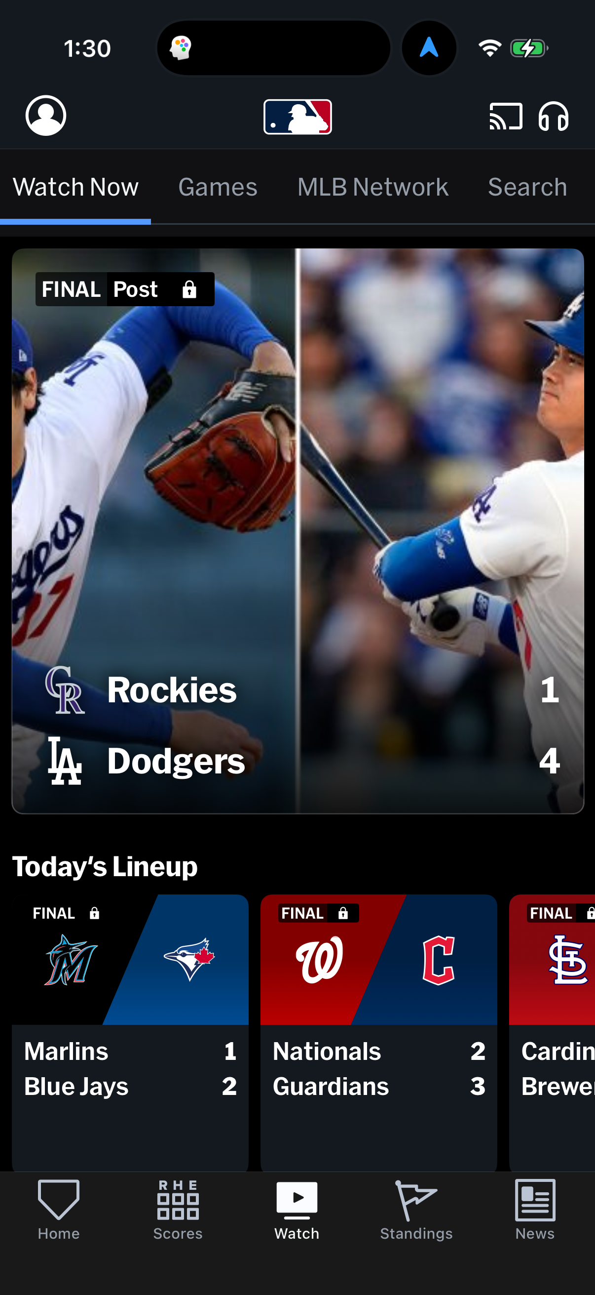 Step 3 of mlb Main_tabs