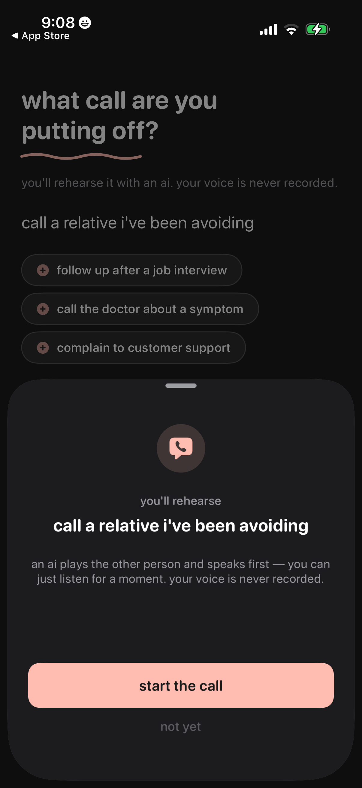 Murmur app screenshot 3