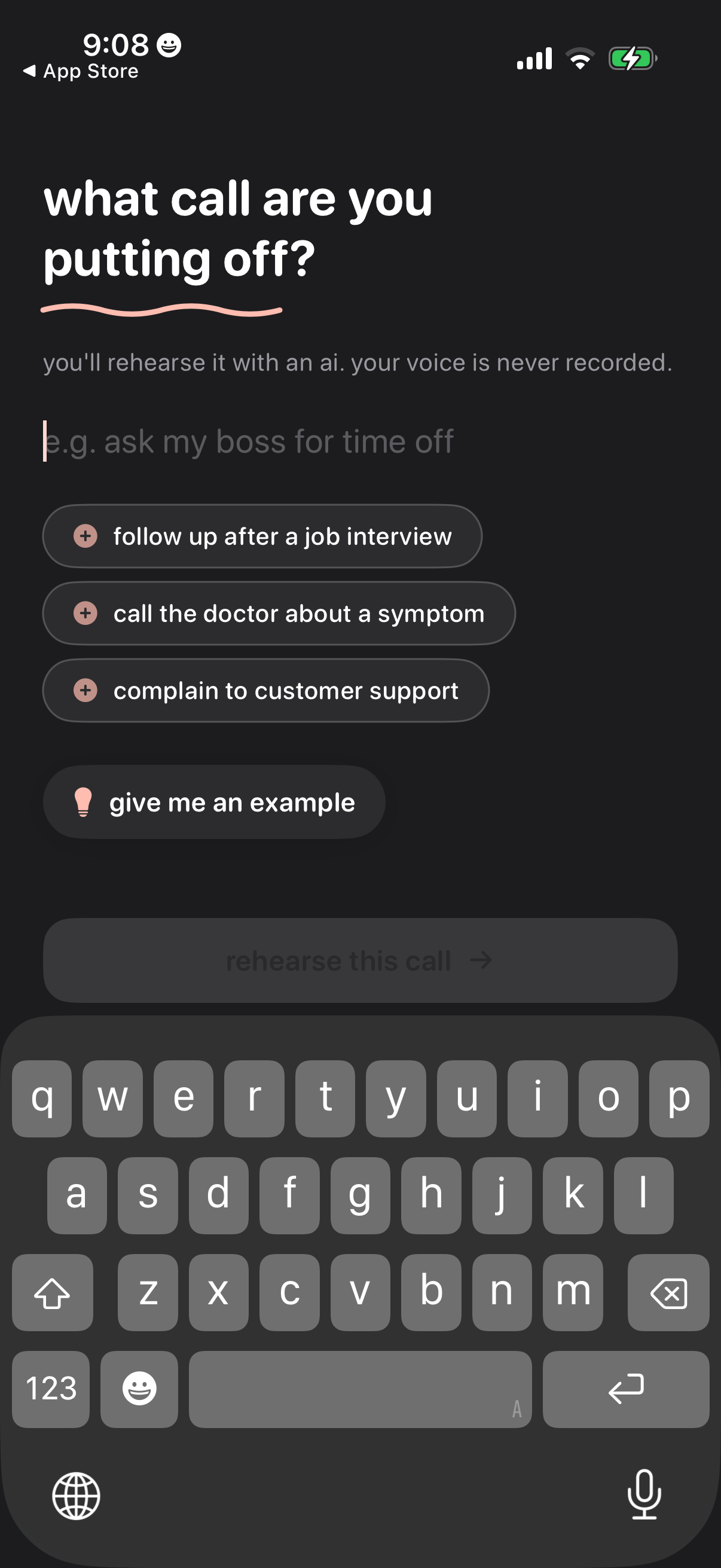 Murmur app screenshot 1