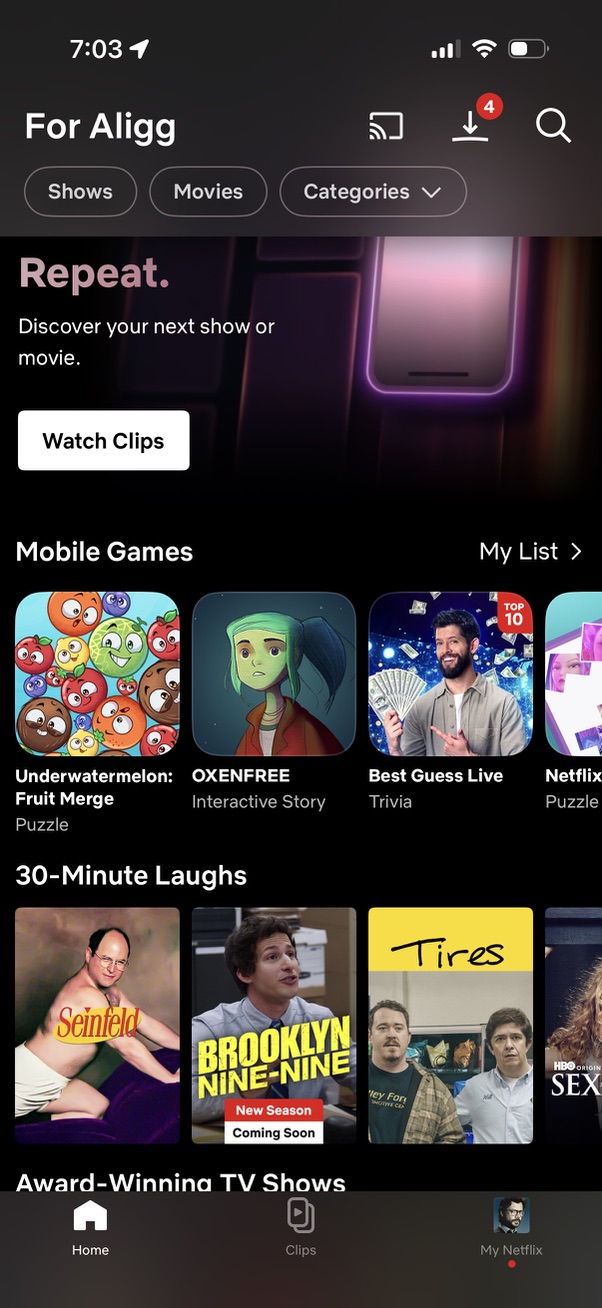netflix app screenshot 20