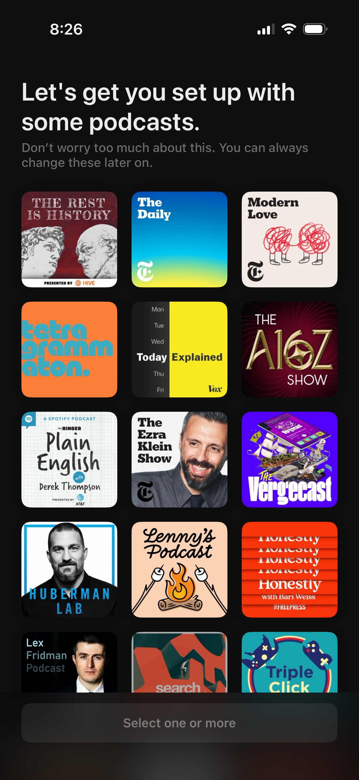 neuecast complete onboarding