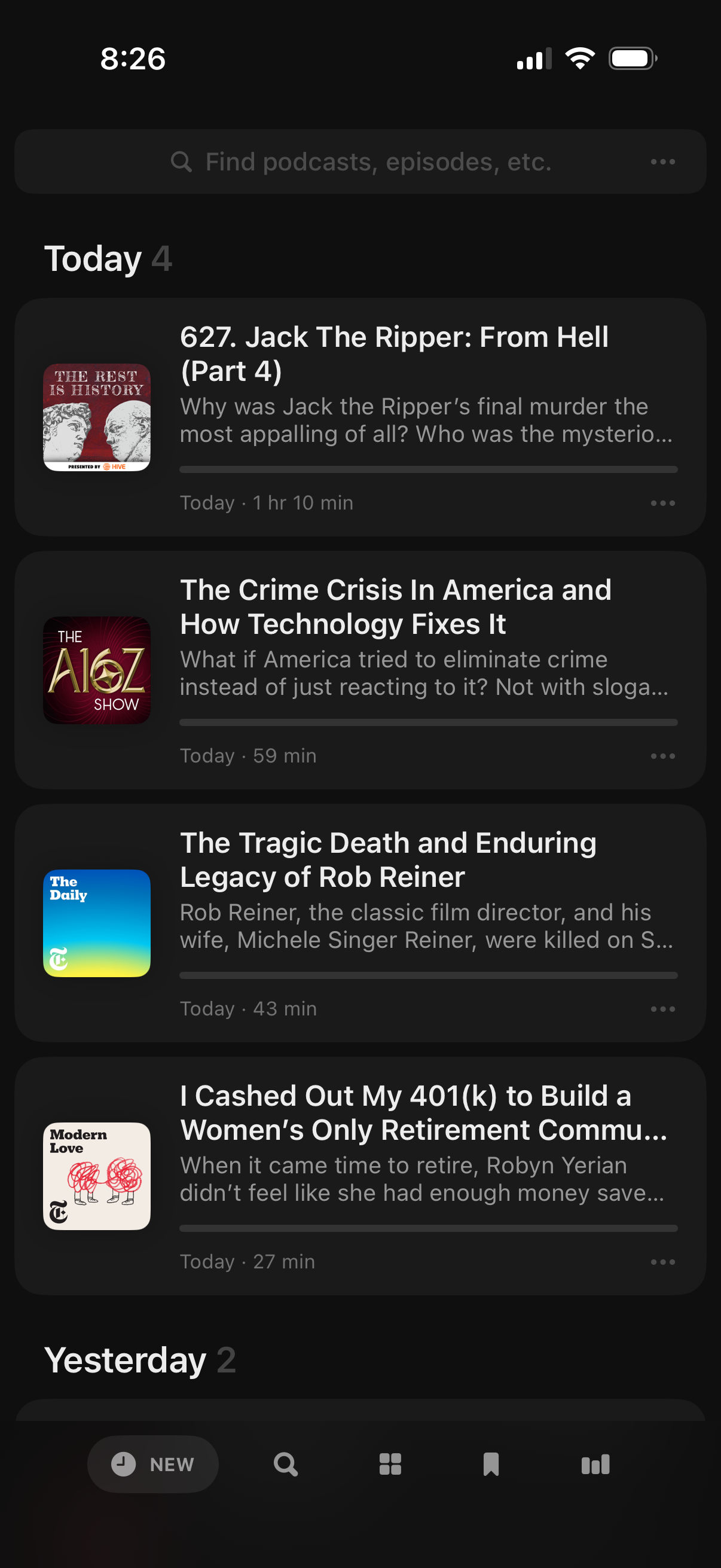 neuecast browse trending