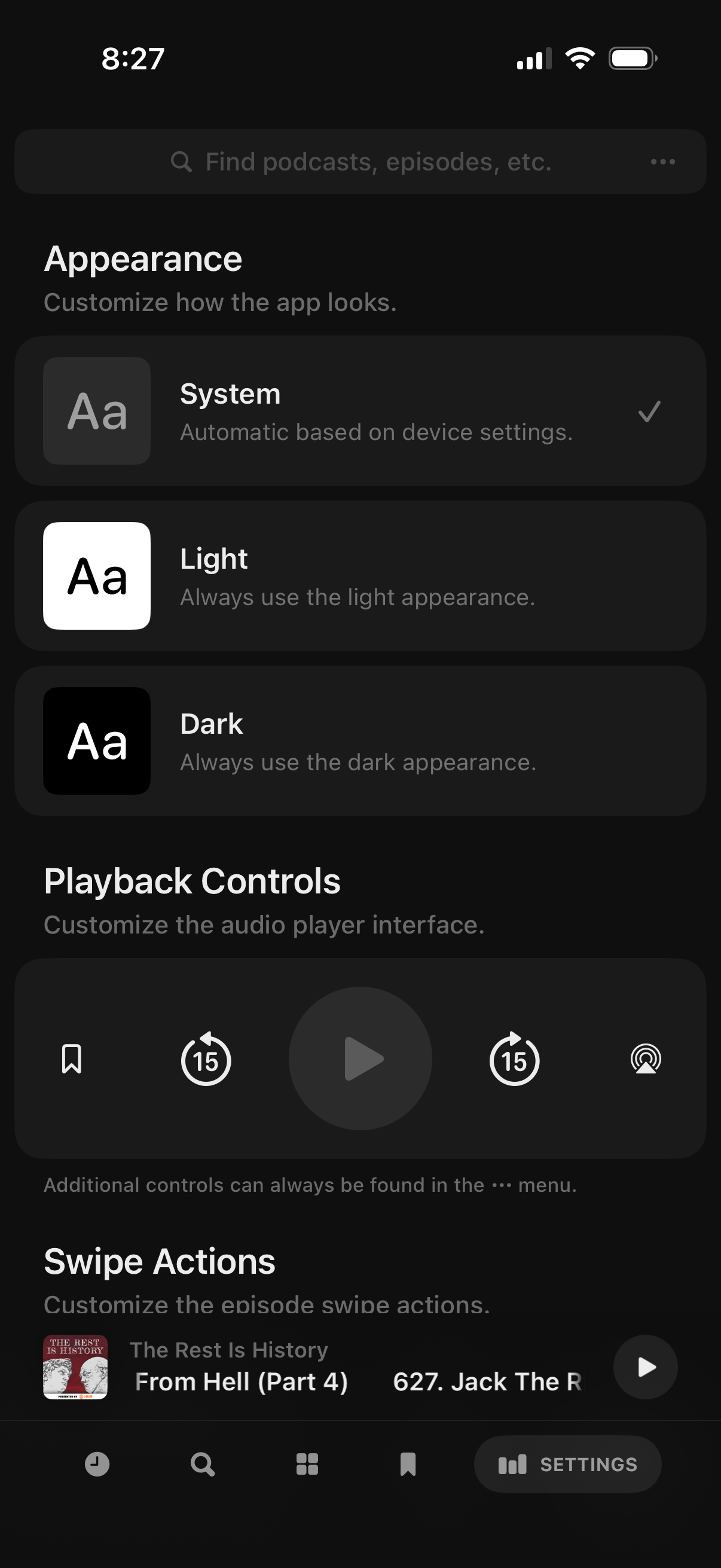 neuecast change appearance