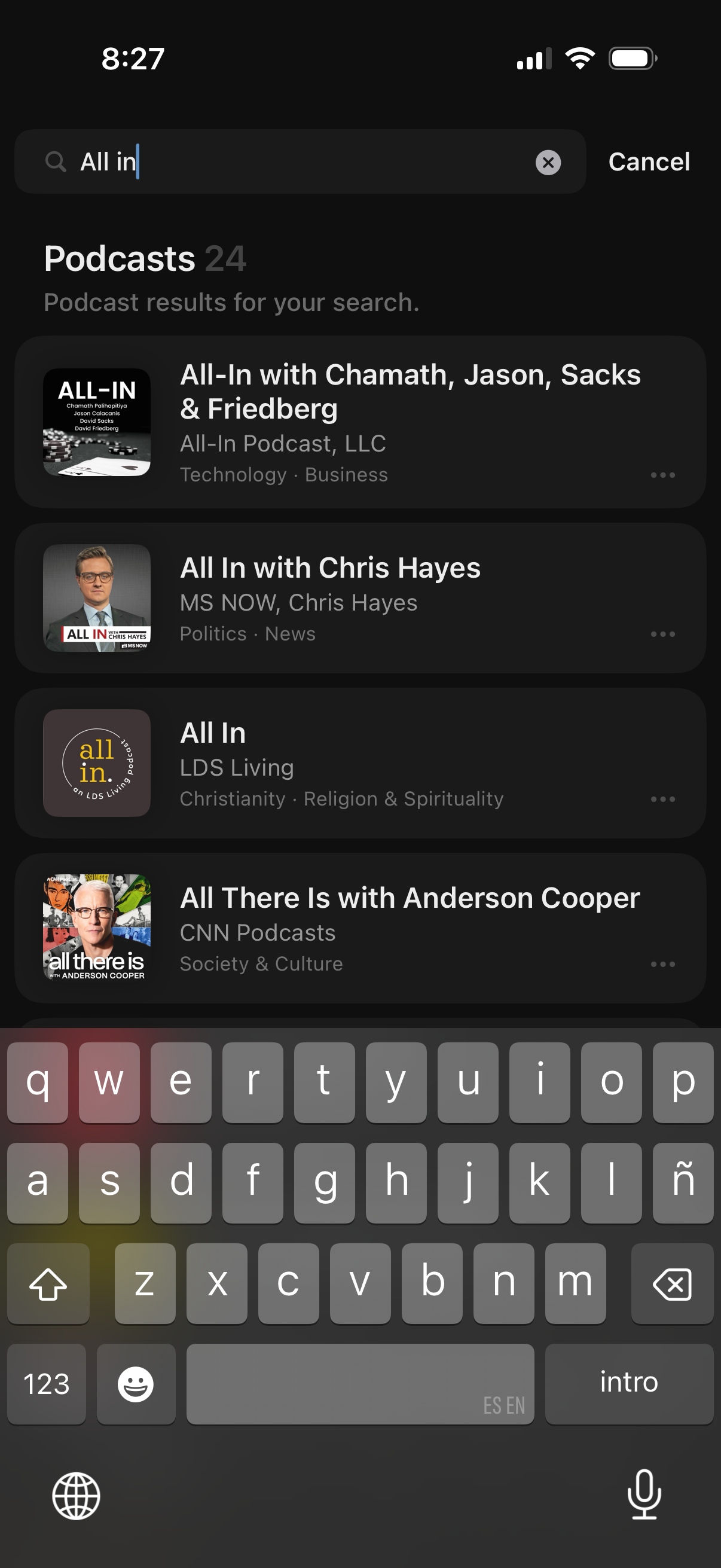 neuecast search and subscribe to